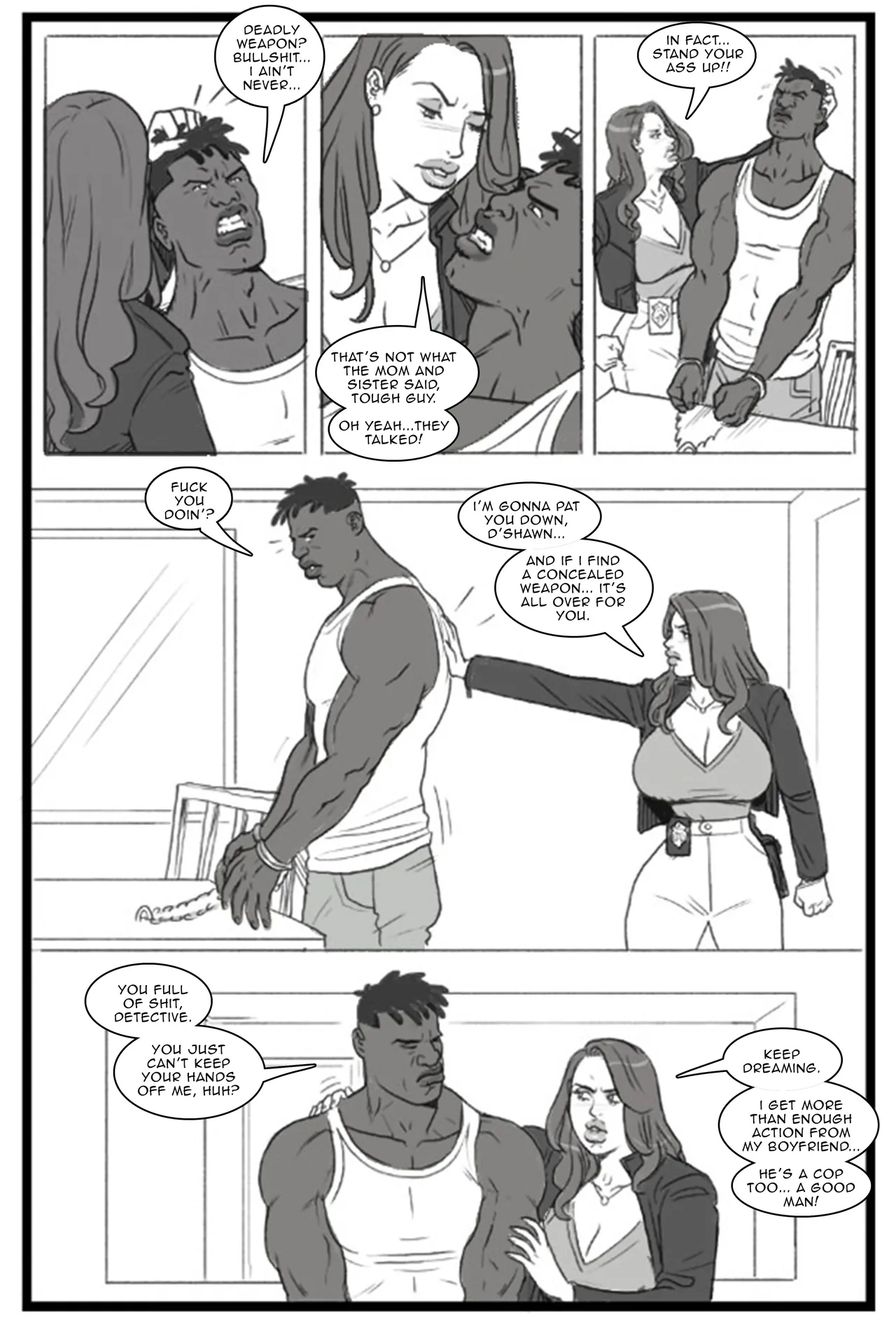 Bang My Bully: Fuck the Police [Pegasus] - Chapter 1 — Page 6