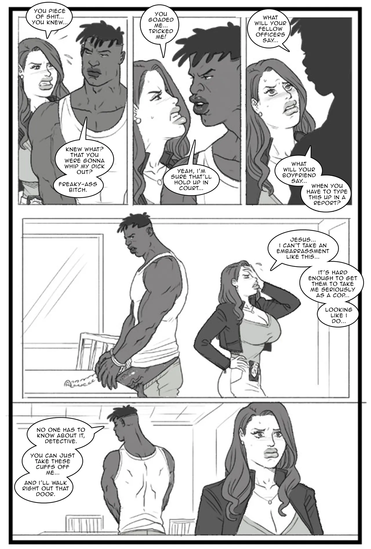 Bang My Bully: Fuck the Police [Pegasus] - Chapter 1 — Page 9