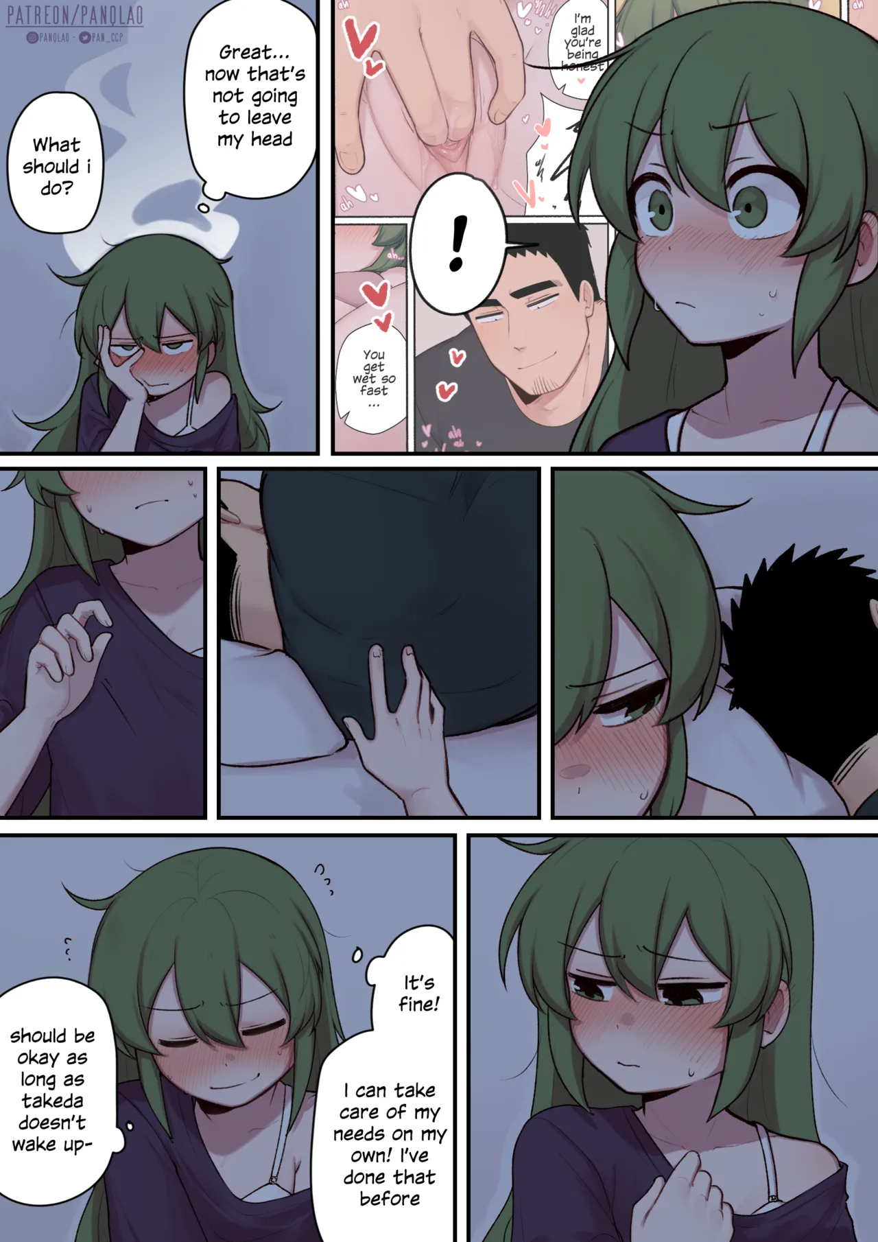 Midnight Snack🌙 (My Senpai is Annoying!) [English][complete] [PanQLAO] - Chapter 1 — Page 6