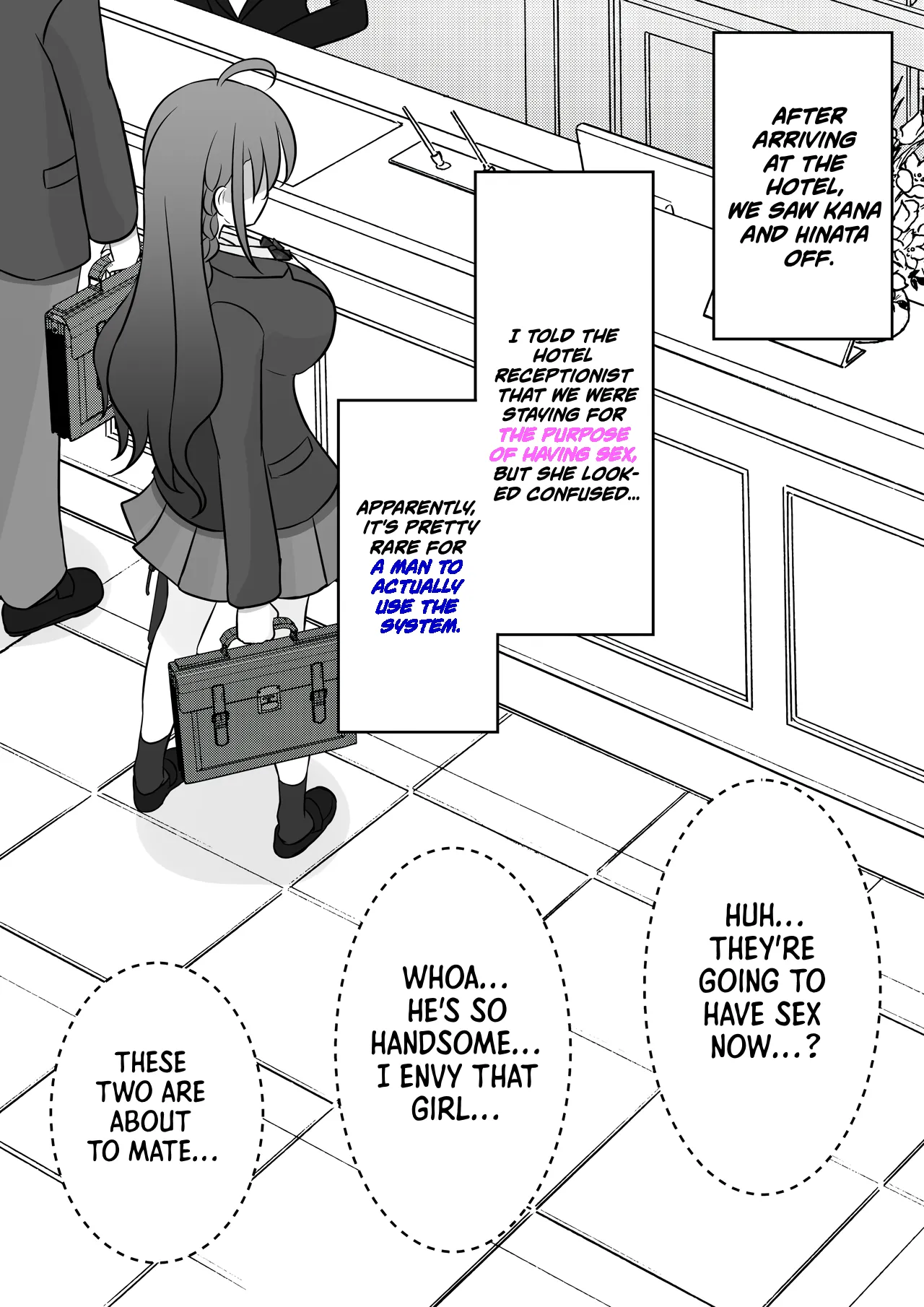 A Parallel World With a 1:39 Male to Female Ratio Is Unexpectedly Normal - Chapter 1 — Page 53