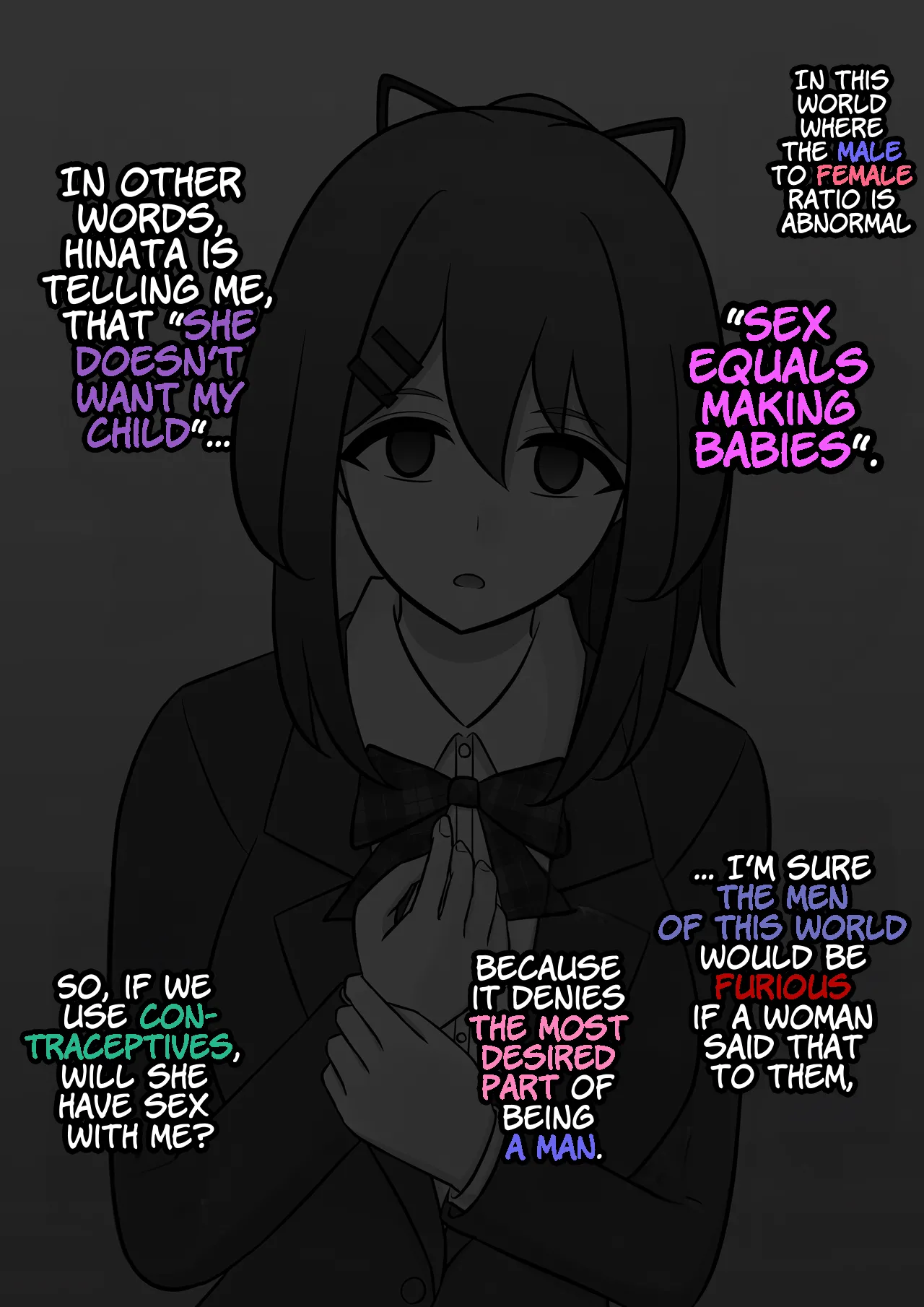 A Parallel World With a 1:39 Male to Female Ratio Is Unexpectedly Normal - Chapter 1 — Page 107