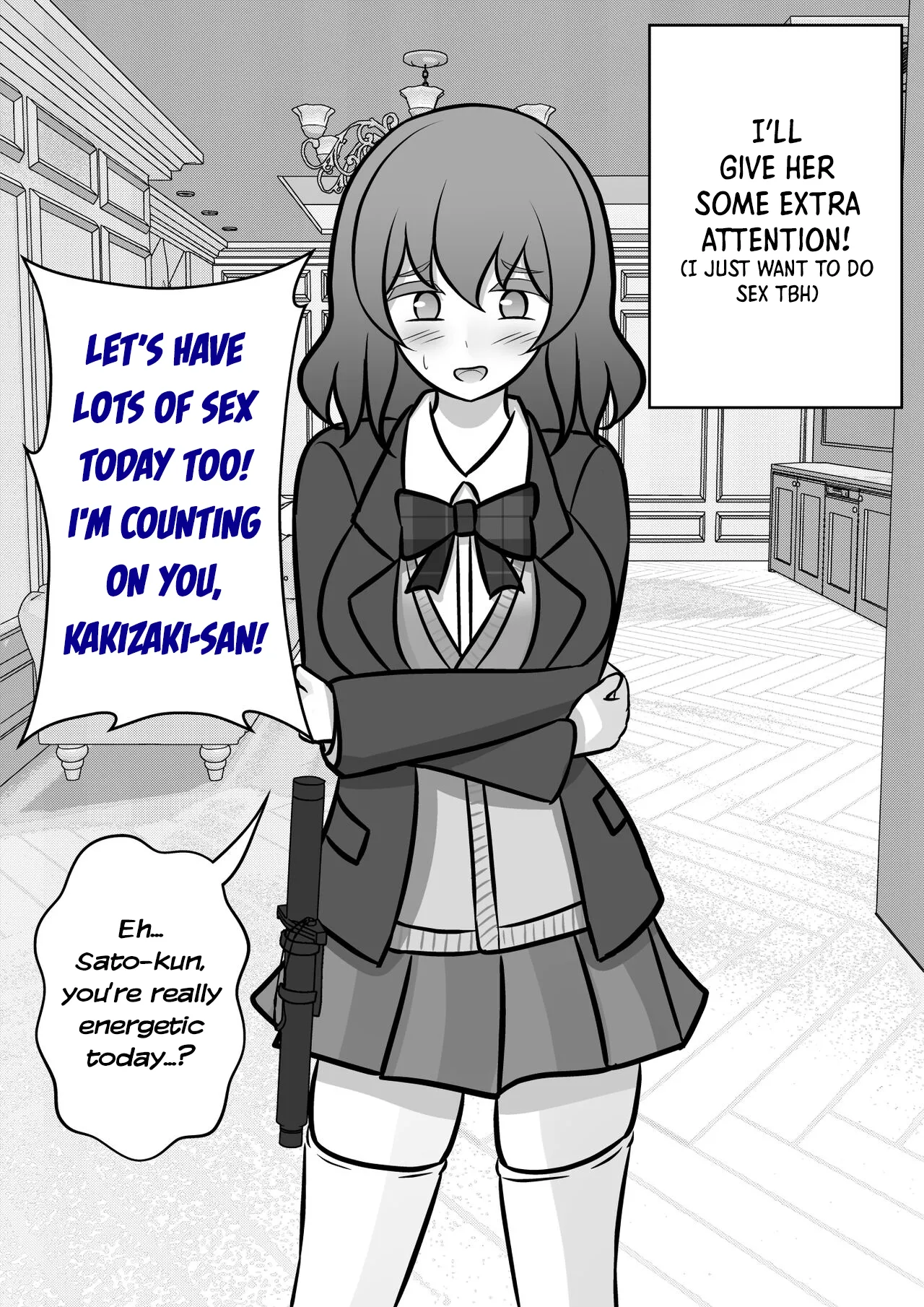 A Parallel World With a 1:39 Male to Female Ratio Is Unexpectedly Normal - Chapter 1 — Page 381