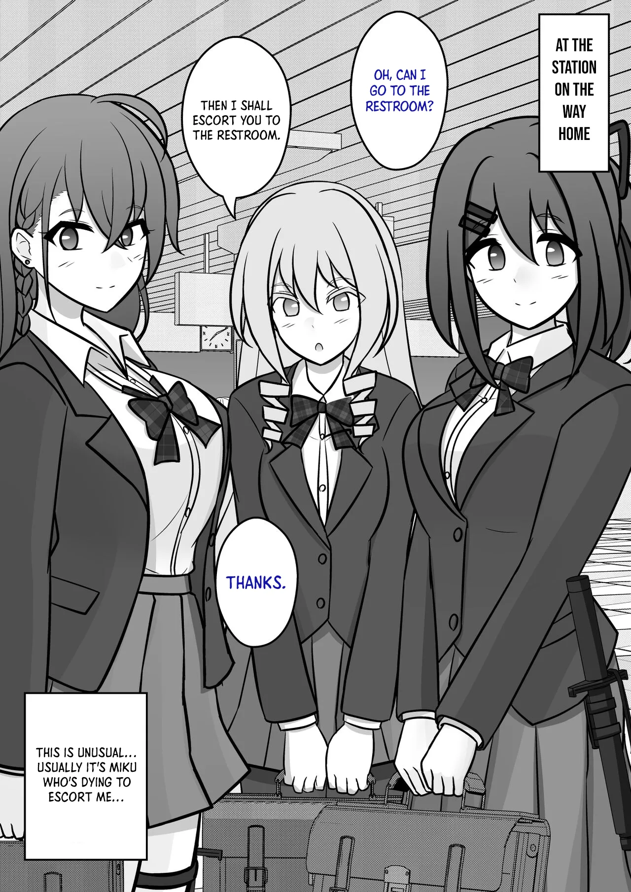 A Parallel World With a 1:39 Male to Female Ratio Is Unexpectedly Normal - Chapter 1 — Page 459