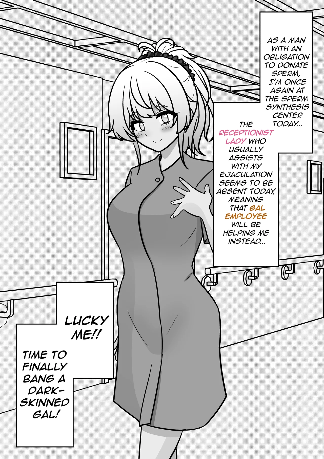 A Parallel World With a 1:39 Male to Female Ratio Is Unexpectedly Normal - Chapter 1 — Page 861