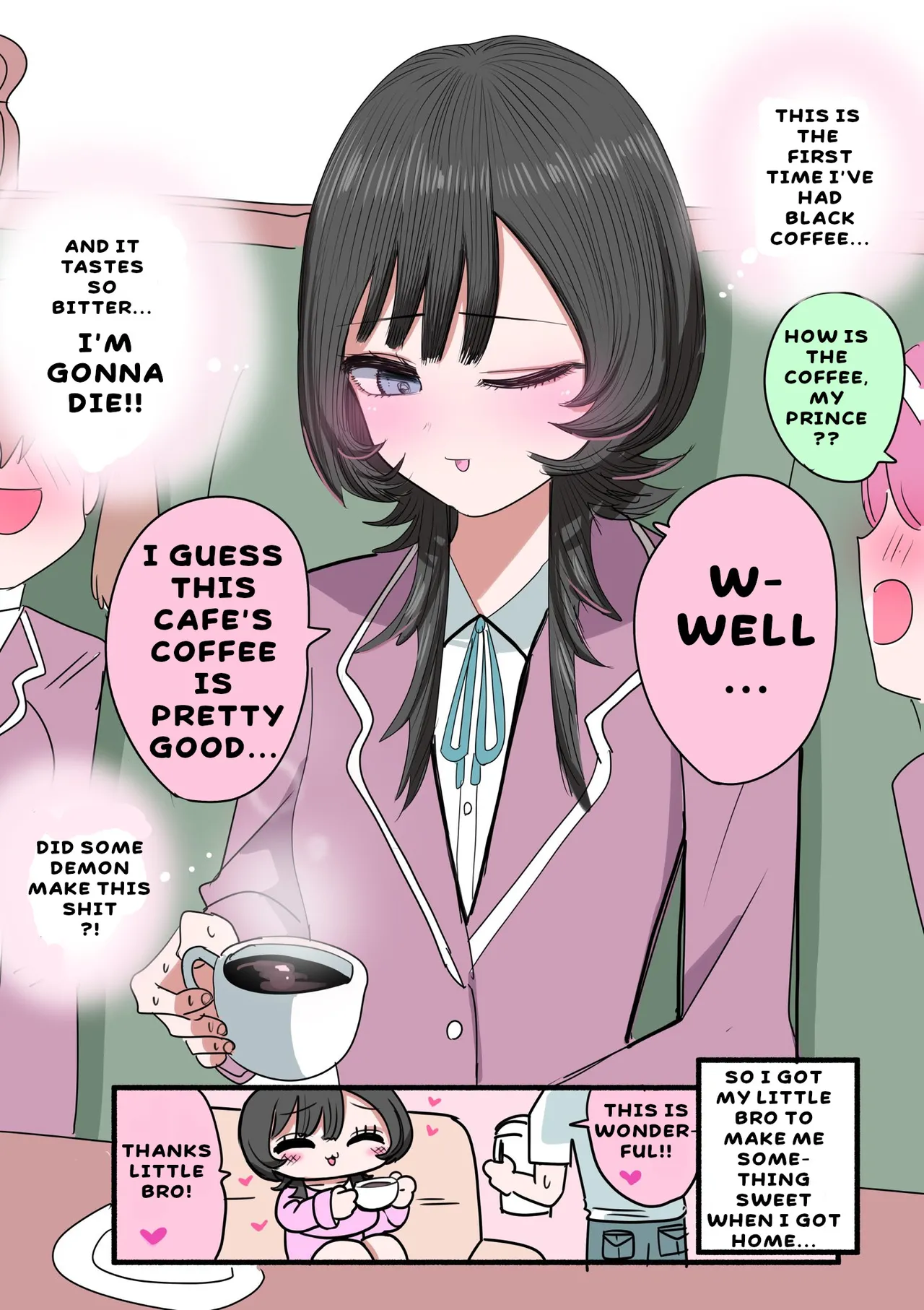 My Sister is a Prince Who Acts Cool Outside but Timid at Home [Zurikishi] - Chapter 1 — Page 10