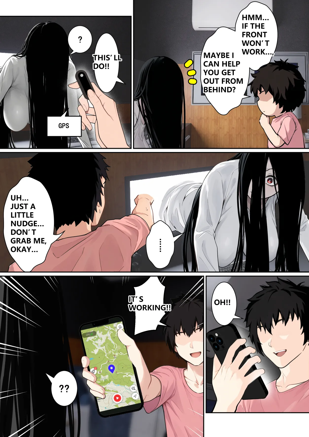 Regarding Sadako Getting Stuck On A Computer Screen [pz-x] - Chapter 1 — Page 7