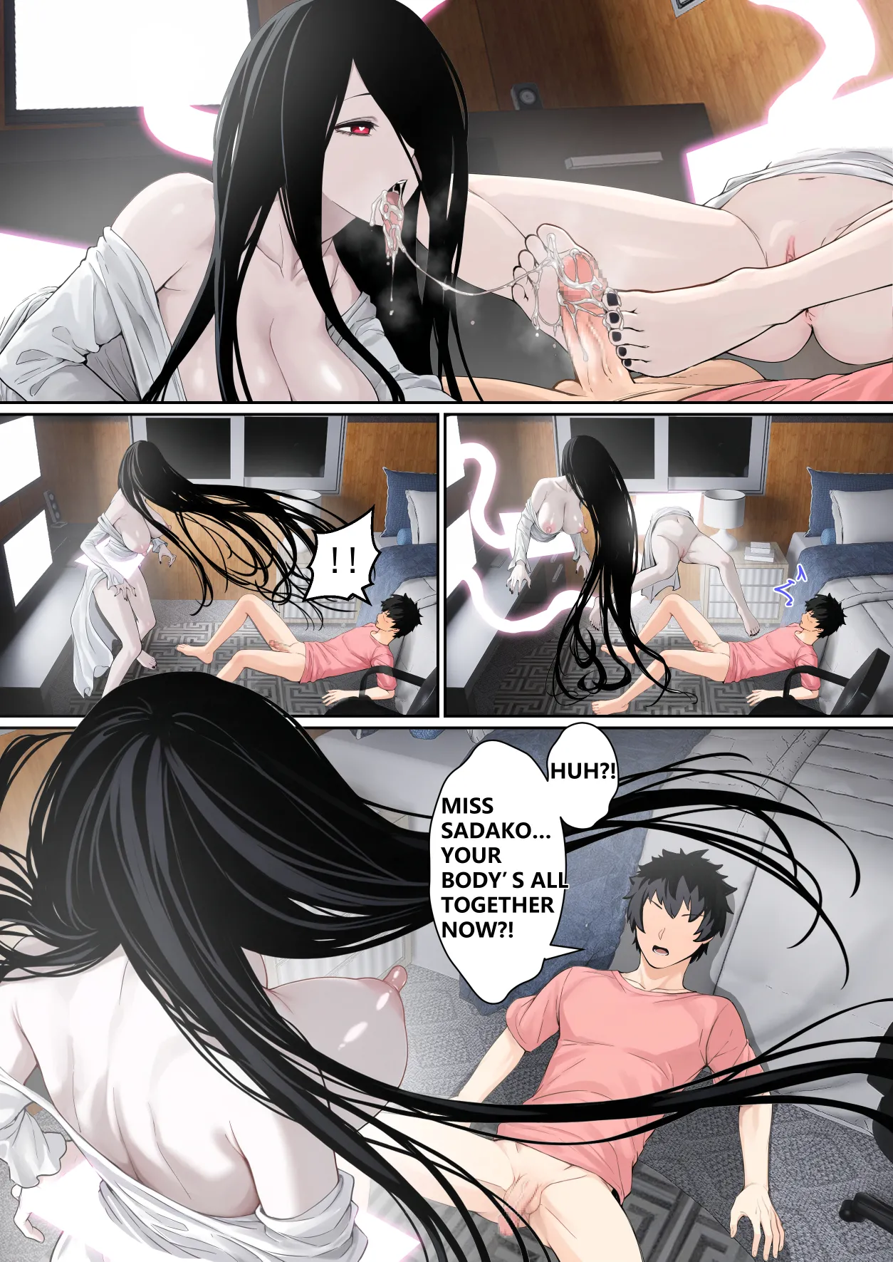 Regarding Sadako Getting Stuck On A Computer Screen [pz-x] - Chapter 1 — Page 48