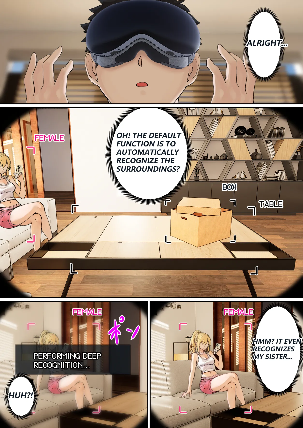 My AR glasses can see various stats about my sister?! [pz-x] - Chapter 1 — Page 6