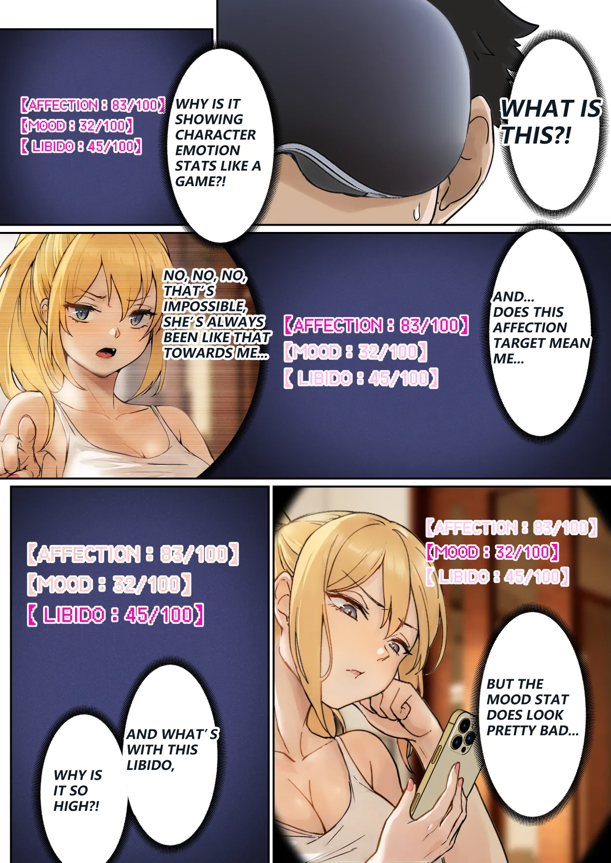 My AR glasses can see various stats about my sister?! [pz-x] - Chapter 1 — Page 9