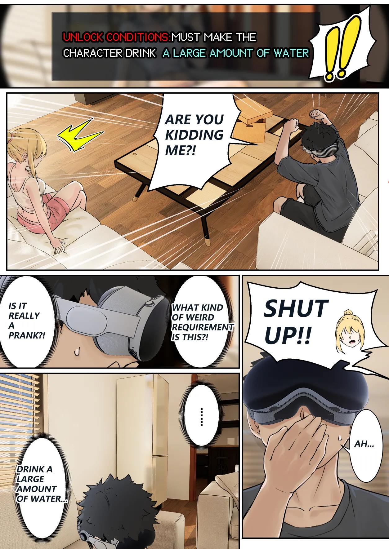 My AR glasses can see various stats about my sister?! [pz-x] - Chapter 1 — Page 11