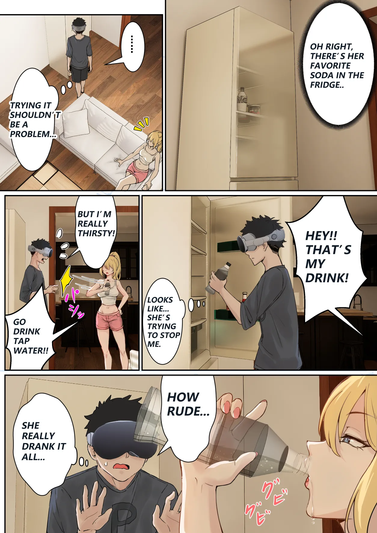 My AR glasses can see various stats about my sister?! [pz-x] - Chapter 1 — Page 12