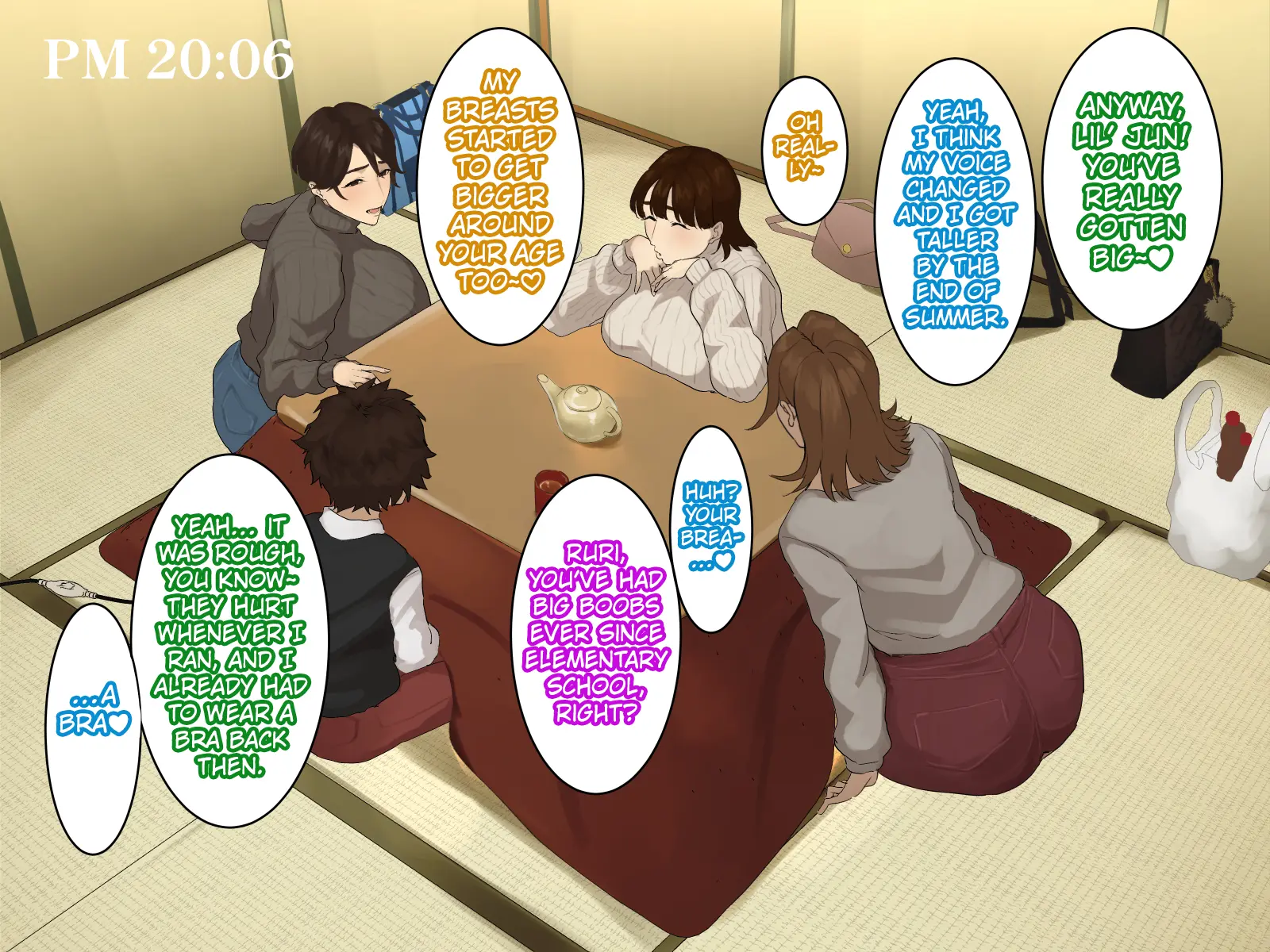 Toshikoshi shinseki no oba-chan-tachi to no ichiya 2 - Chapter 1 — Page 35