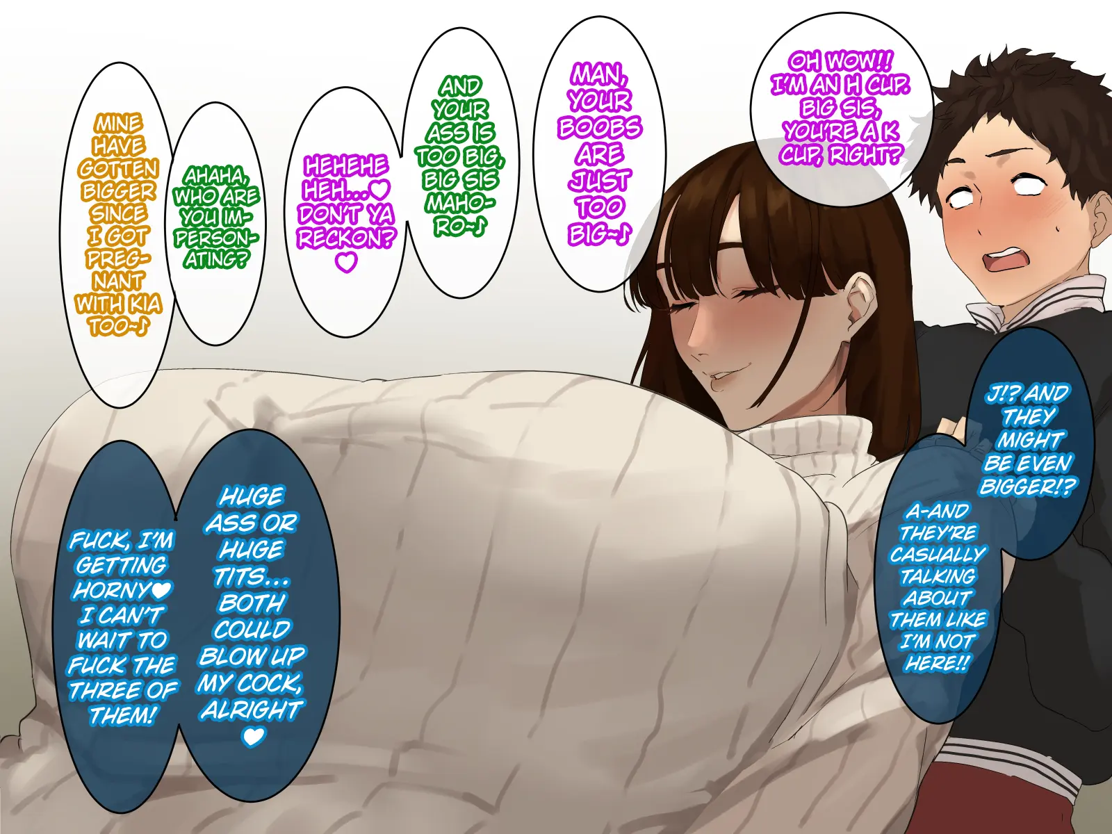 Toshikoshi shinseki no oba-chan-tachi to no ichiya 2 - Chapter 1 — Page 72