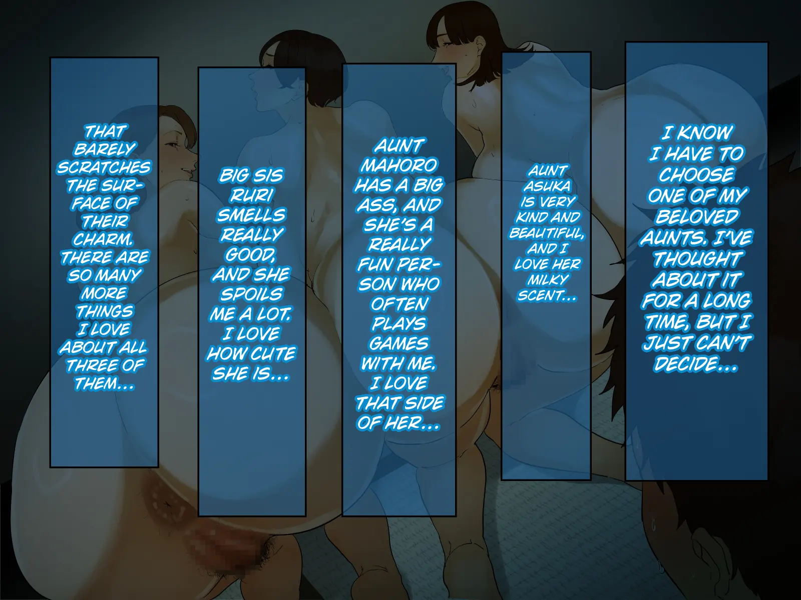 Toshikoshi shinseki no oba-chan-tachi to no ichiya 2 - Chapter 1 — Page 406