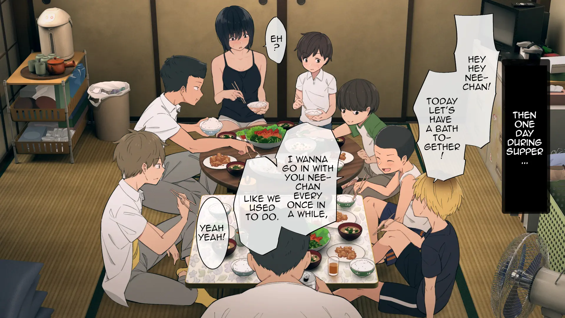 Toaru Daikazoku no Okazu Jijou ~Mamagawari Onee-chan Funtouki~ - Chapter 1 — Page 109