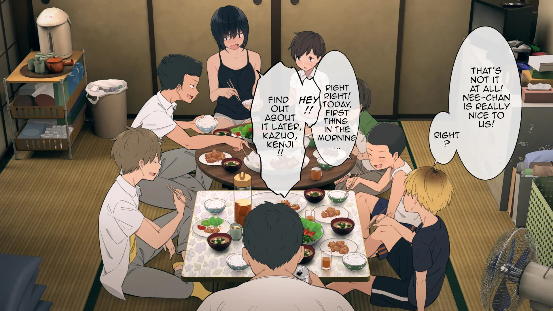 Toaru Daikazoku no Okazu Jijou ~Mamagawari Onee-chan Funtouki~ - Chapter 1 — Page 111