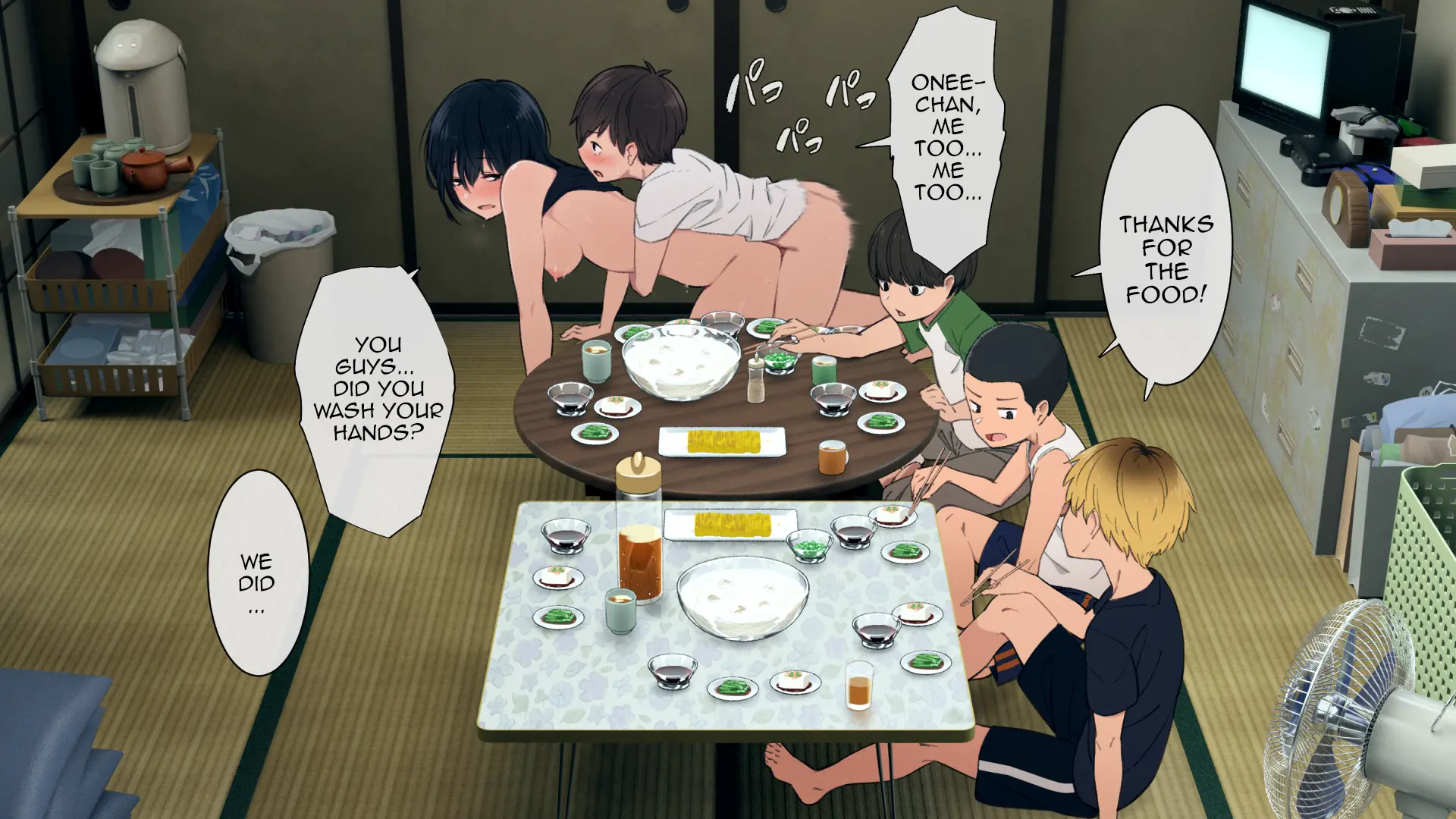 Toaru Daikazoku no Okazu Jijou ~Mamagawari Onee-chan Funtouki~ - Chapter 1 — Page 231