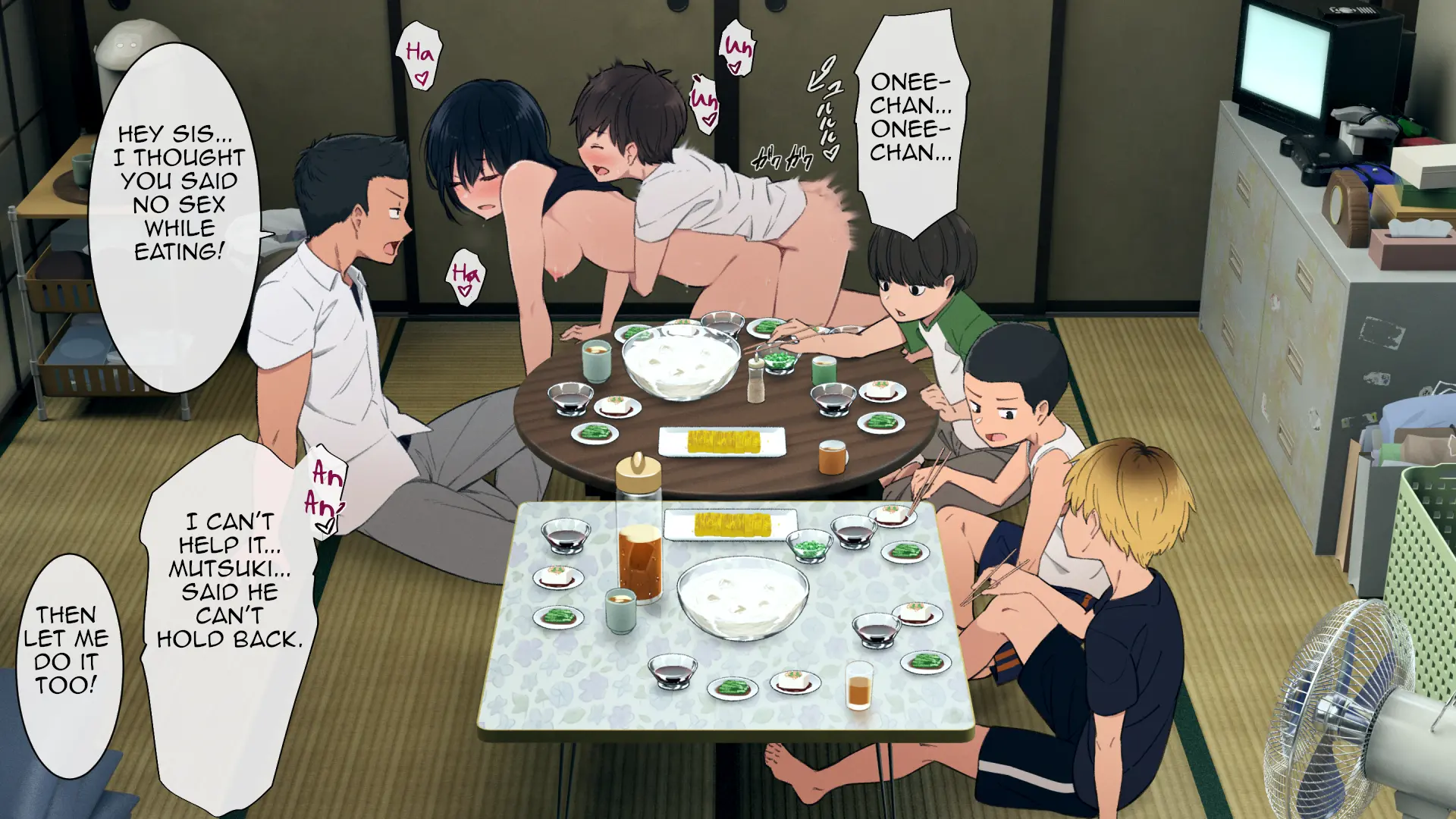 Toaru Daikazoku no Okazu Jijou ~Mamagawari Onee-chan Funtouki~ - Chapter 1 — Page 232