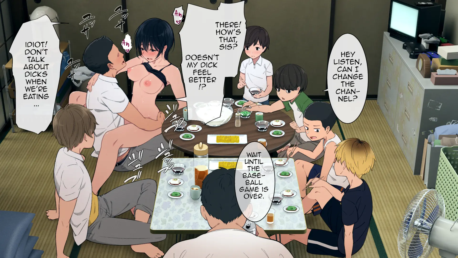 Toaru Daikazoku no Okazu Jijou ~Mamagawari Onee-chan Funtouki~ - Chapter 1 — Page 233