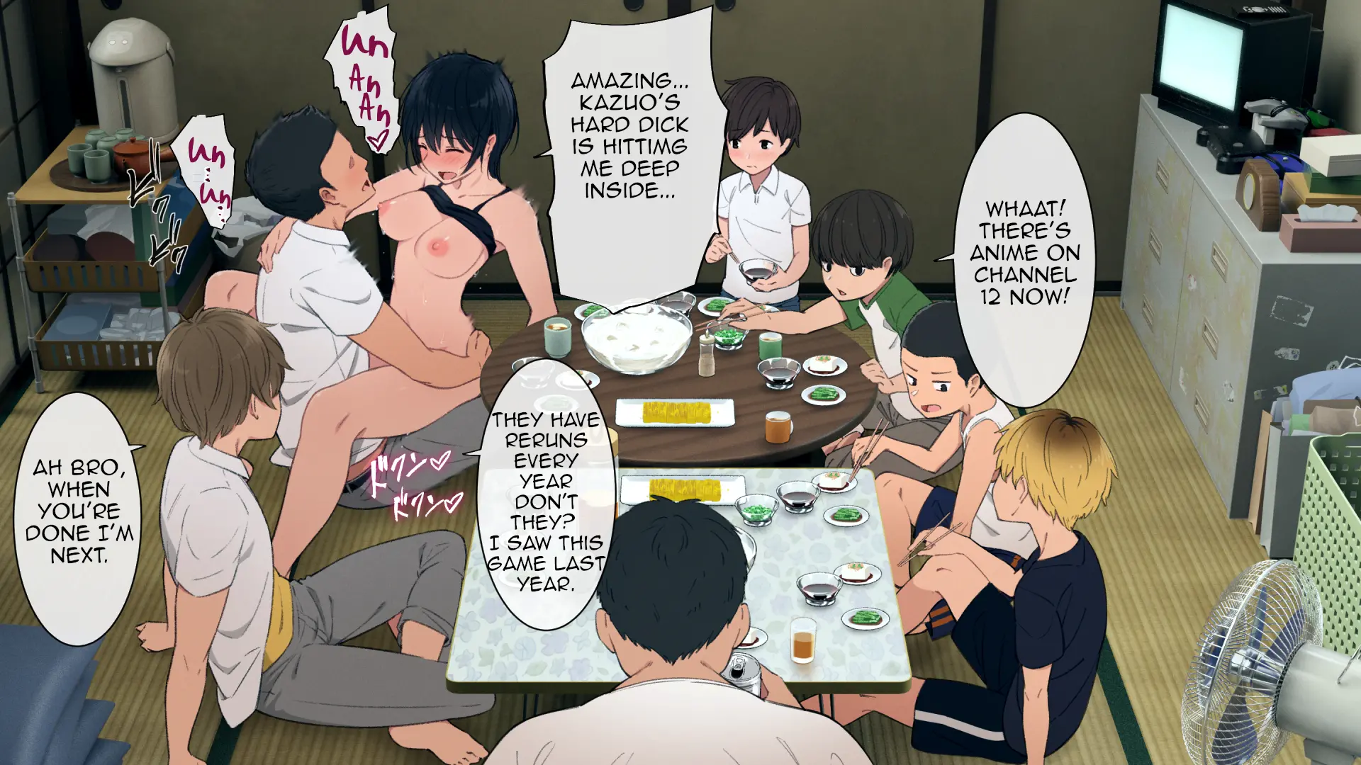 Toaru Daikazoku no Okazu Jijou ~Mamagawari Onee-chan Funtouki~ - Chapter 1 — Page 234