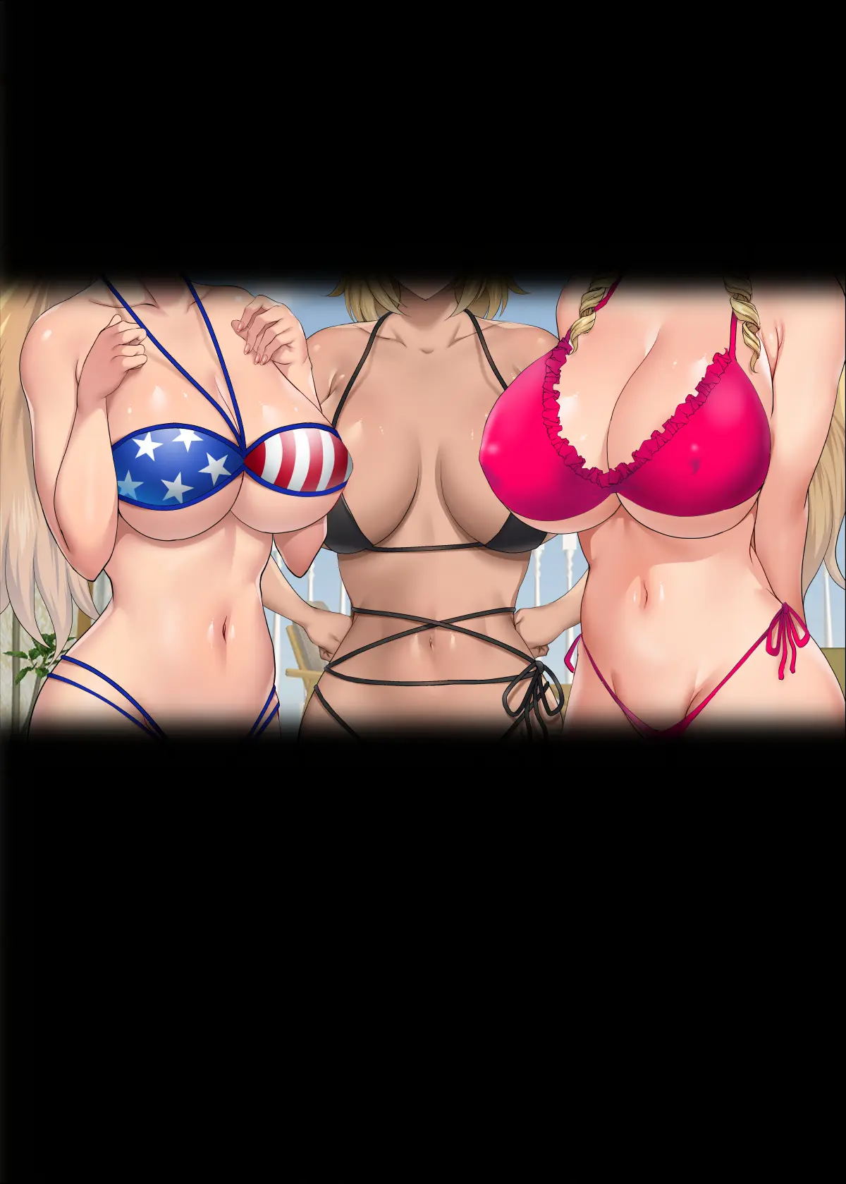 InCha Otouto ga Nangoku Beach de Kinpatsu Bakunyuu Oyako o Matomete Netotte Haramaseru Hanashi - Chapter 1 — Page 400