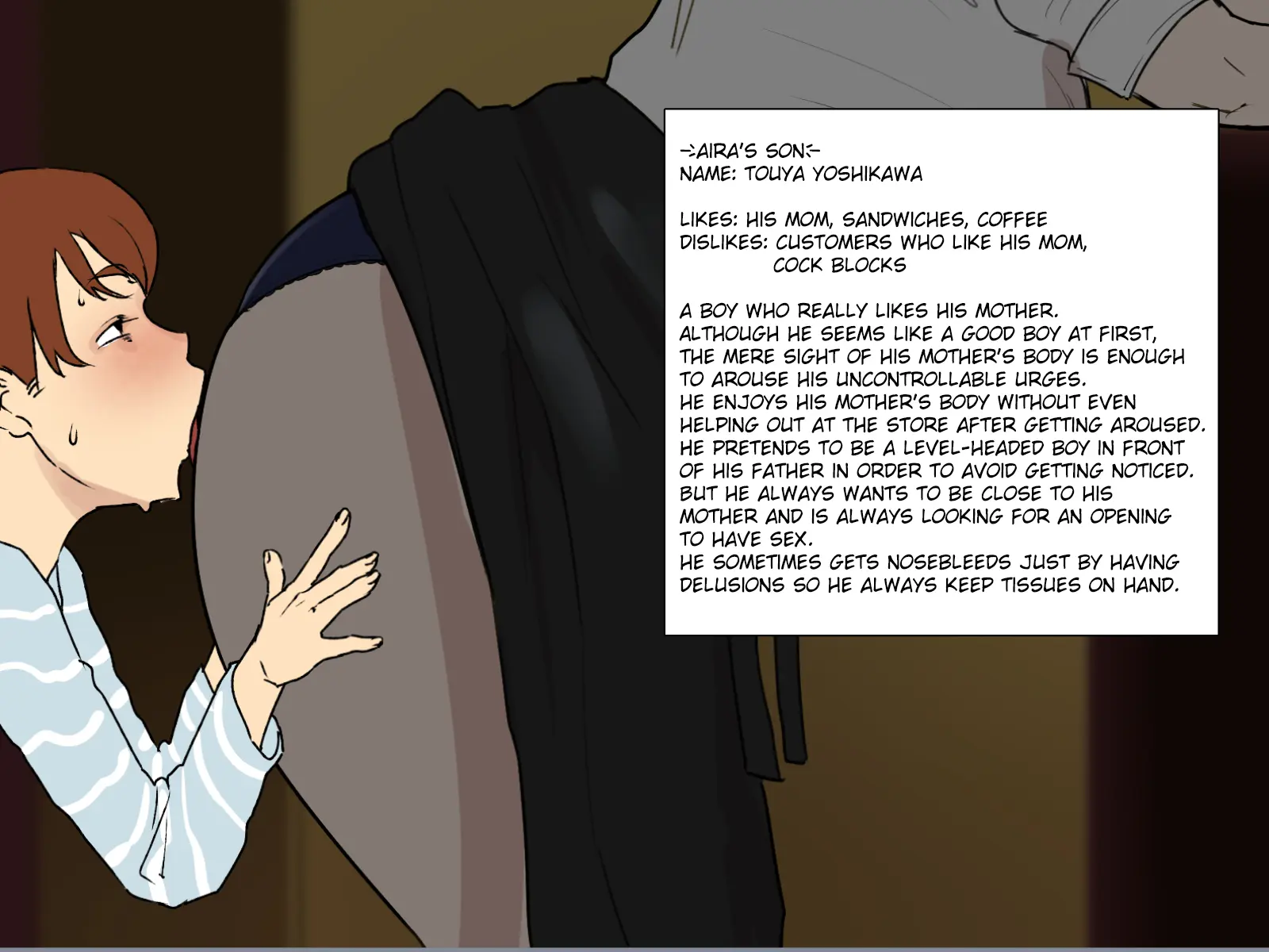 Kissaten no Tenchou wa Mainichi Musuko no Seishori Ana #1 | Coffee Shop Manager Every Day Son's Sexual Processing Hole #1 - Chapter 1 — Page 6