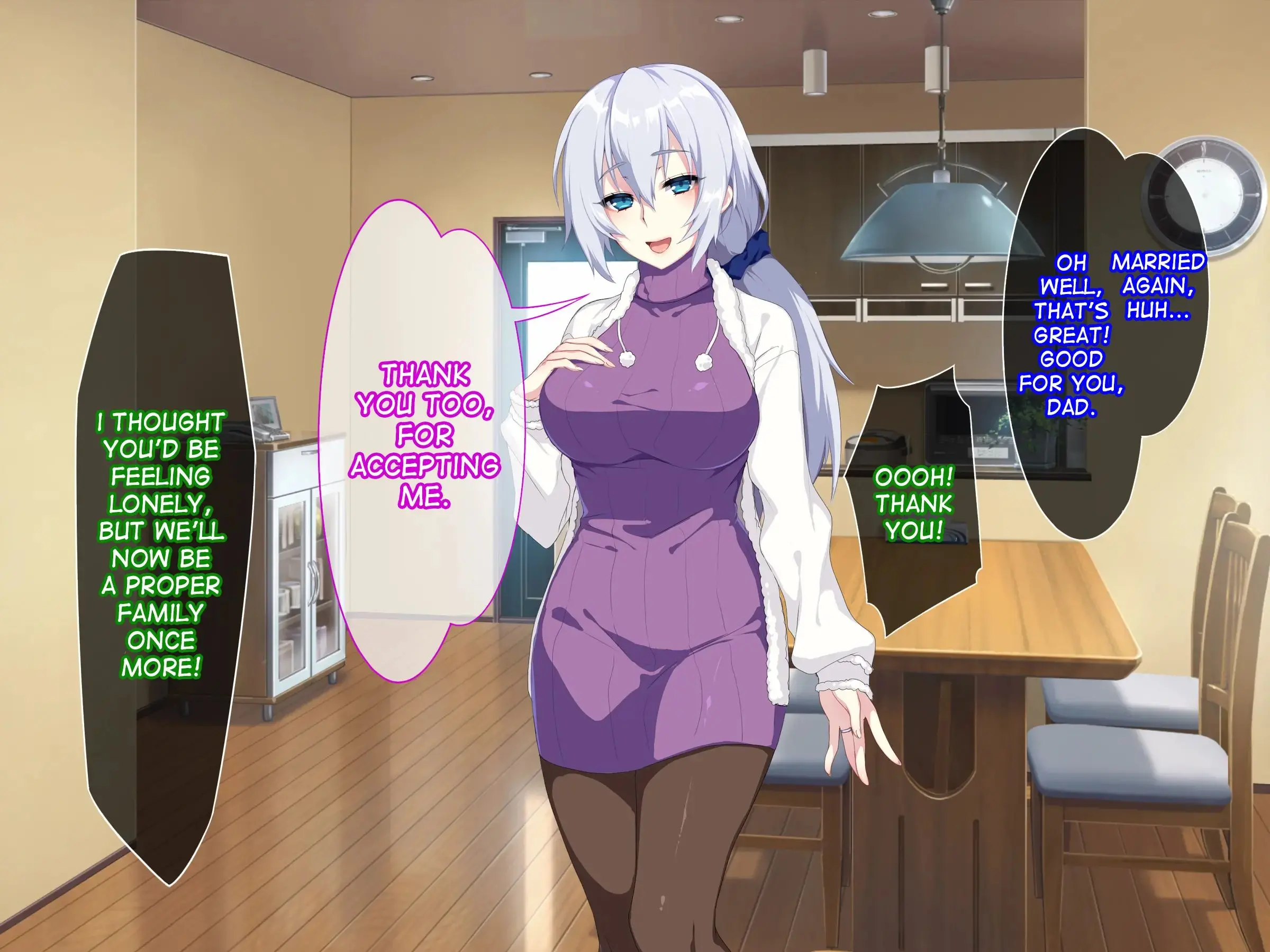 Atarashii Haha wa Russia-jin!? Oyaji ni Naisho de Niizuma Netori! | My New Mother Is A Russian ! I NTR'd My Dad In Secret! - Chapter 1 — Page 8