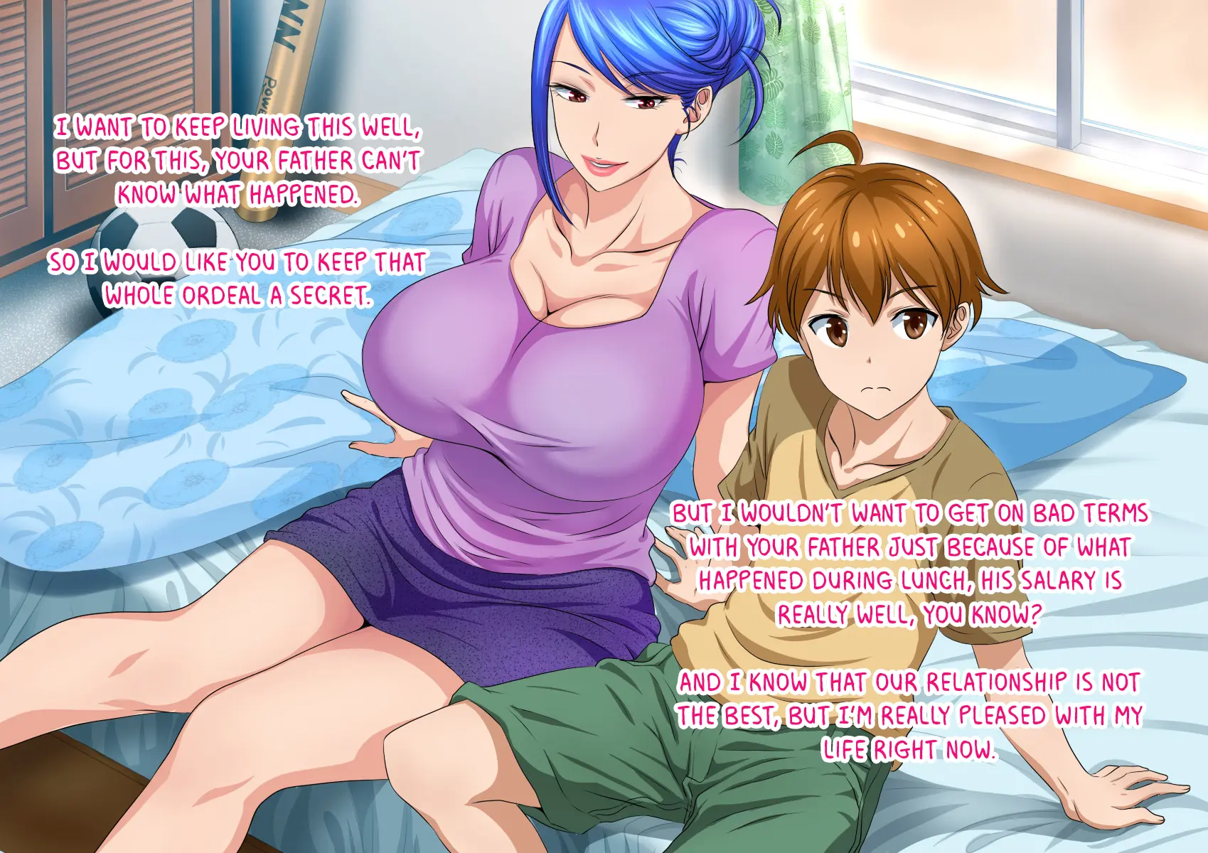 Musuko Kanzen Haiboku! Iyarashii Okaa-san no Yuuwaku Kuchidome Sex - Chapter 1 — Page 19