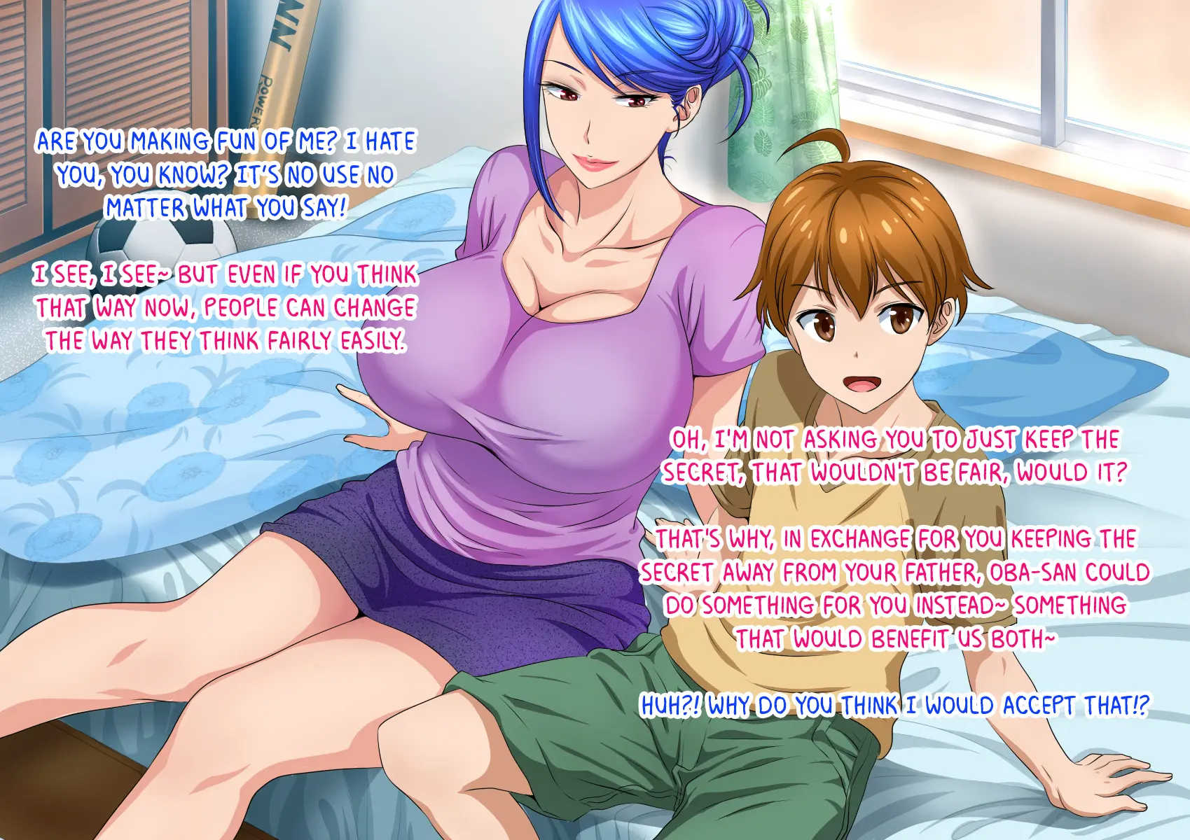 Musuko Kanzen Haiboku! Iyarashii Okaa-san no Yuuwaku Kuchidome Sex - Chapter 1 — Page 21