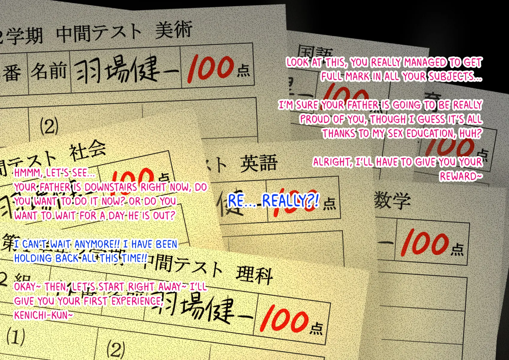 Musuko Kanzen Haiboku! Iyarashii Okaa-san no Yuuwaku Kuchidome Sex - Chapter 1 — Page 112