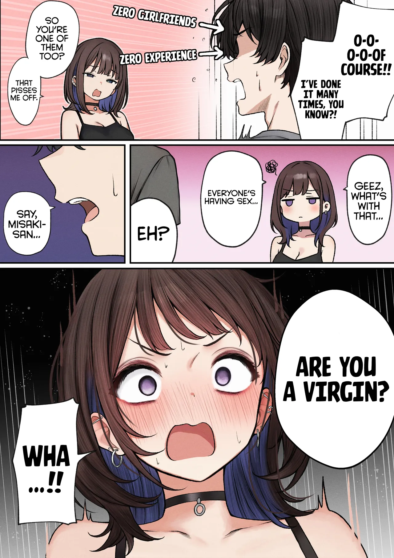 The story of how my bedroom became my gyaru childhood friend's fuck-room [SigMart (SigMa)] - Chapter 1 — Page 9