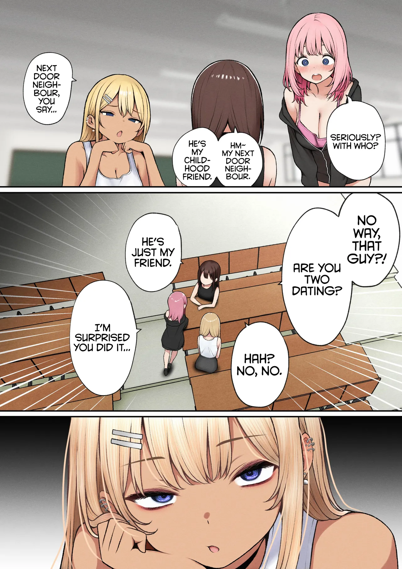 The story of how my bedroom became my gyaru childhood friend's fuck-room [SigMart (SigMa)] - Chapter 1 — Page 41