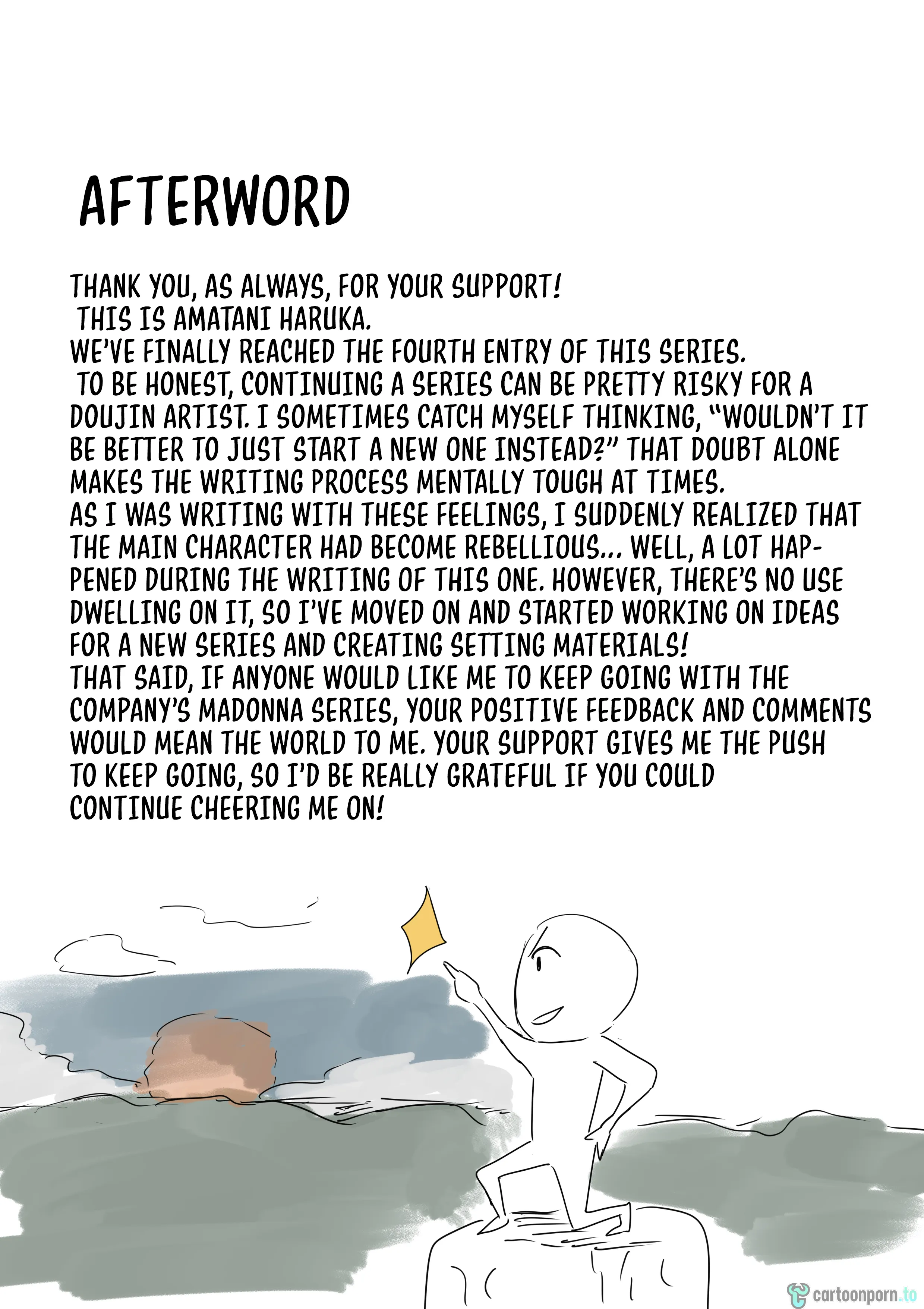 How I Got Lucky and Banged the Company's Madonna [Amatani Haruka] - Chapter 4 — Page 167