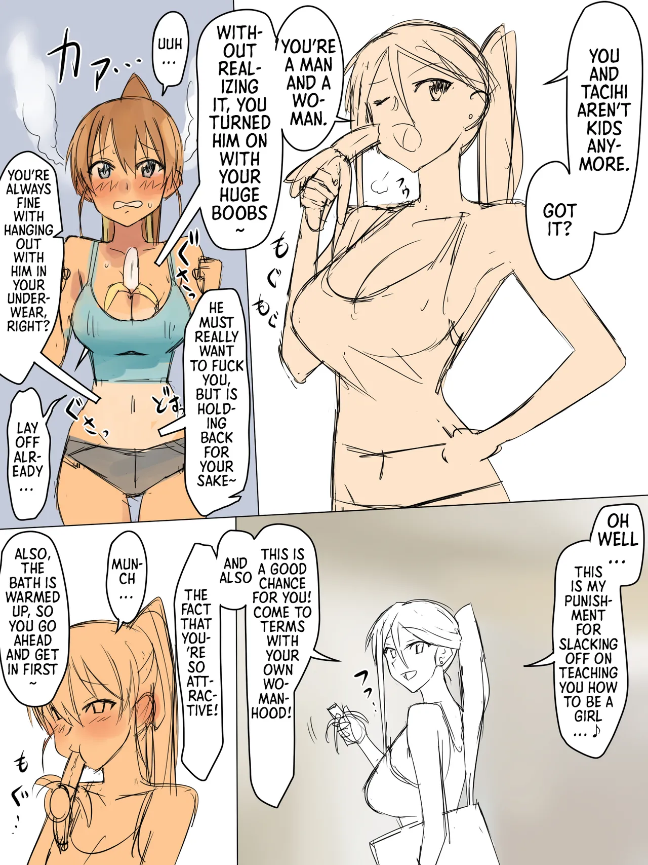 A Story About Using Hypnosis to Make the Childhood Friend Who Was Like an Older Brother to Me into My Lover [Circle Kagemusya (Kagemusya)] - Chapter 1 — Page 13