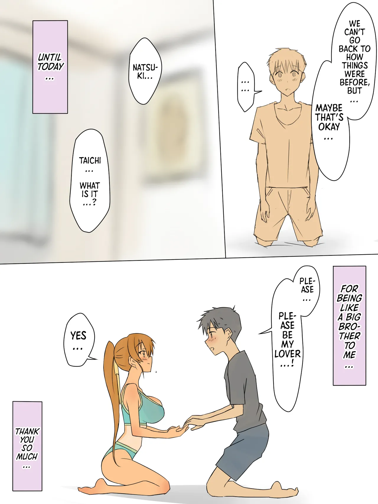 A Story About Using Hypnosis to Make the Childhood Friend Who Was Like an Older Brother to Me into My Lover [Circle Kagemusya (Kagemusya)] - Chapter 1 — Page 36