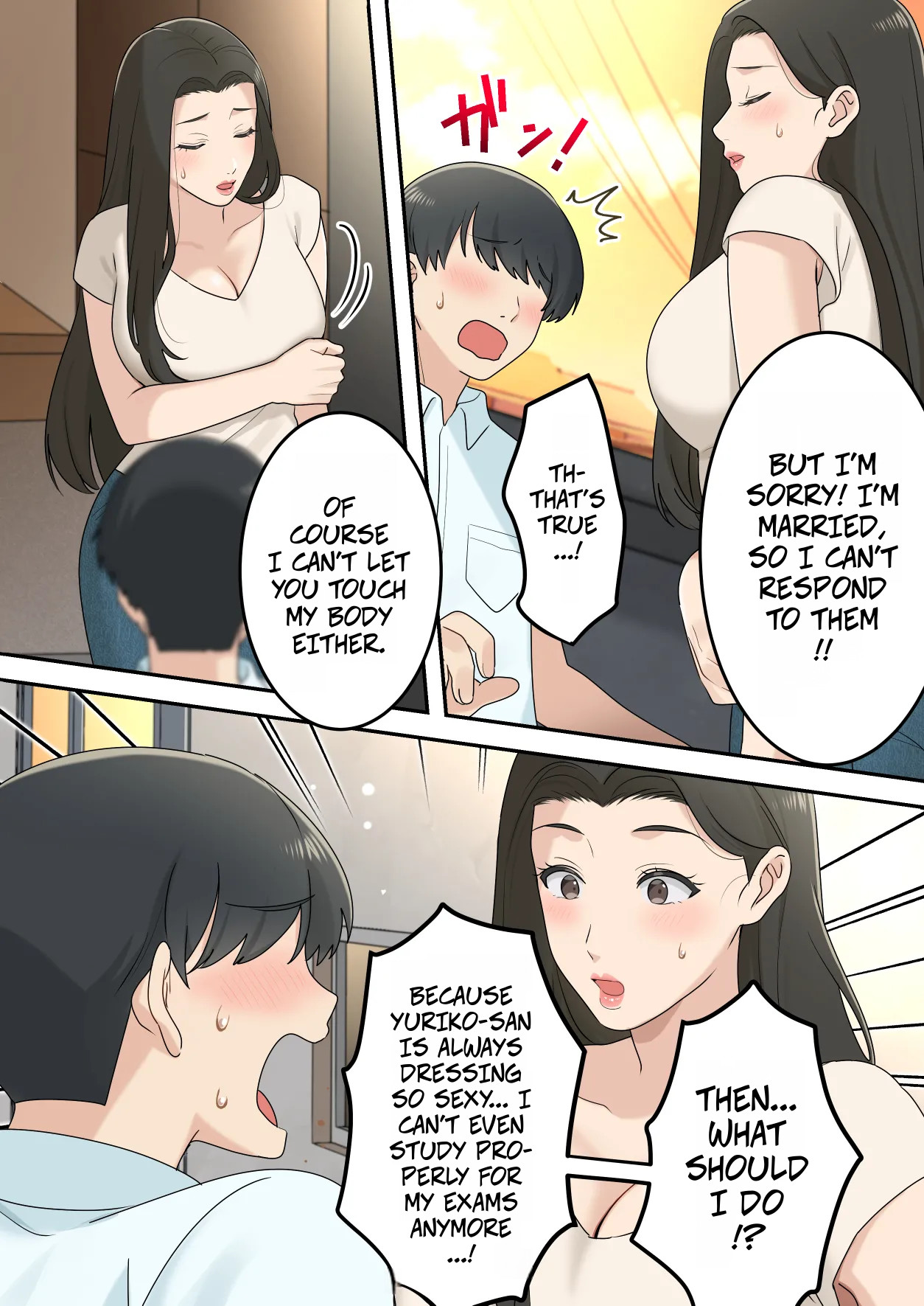 I Secretly Dated My Friend's Cute Mother [Yuriko Club] - Chapter 1 — Page 12