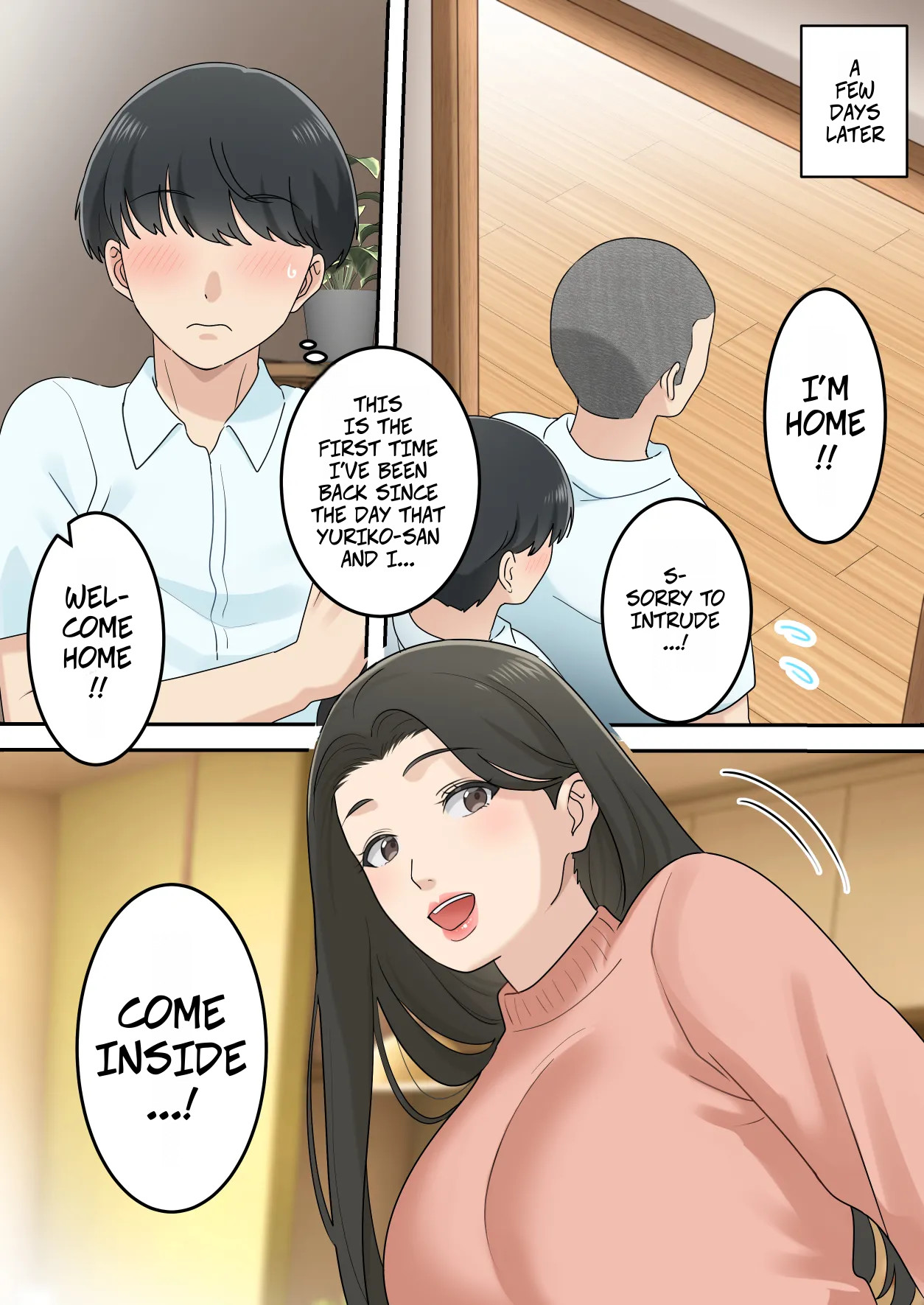 I Secretly Dated My Friend's Cute Mother [Yuriko Club] - Chapter 1 — Page 22