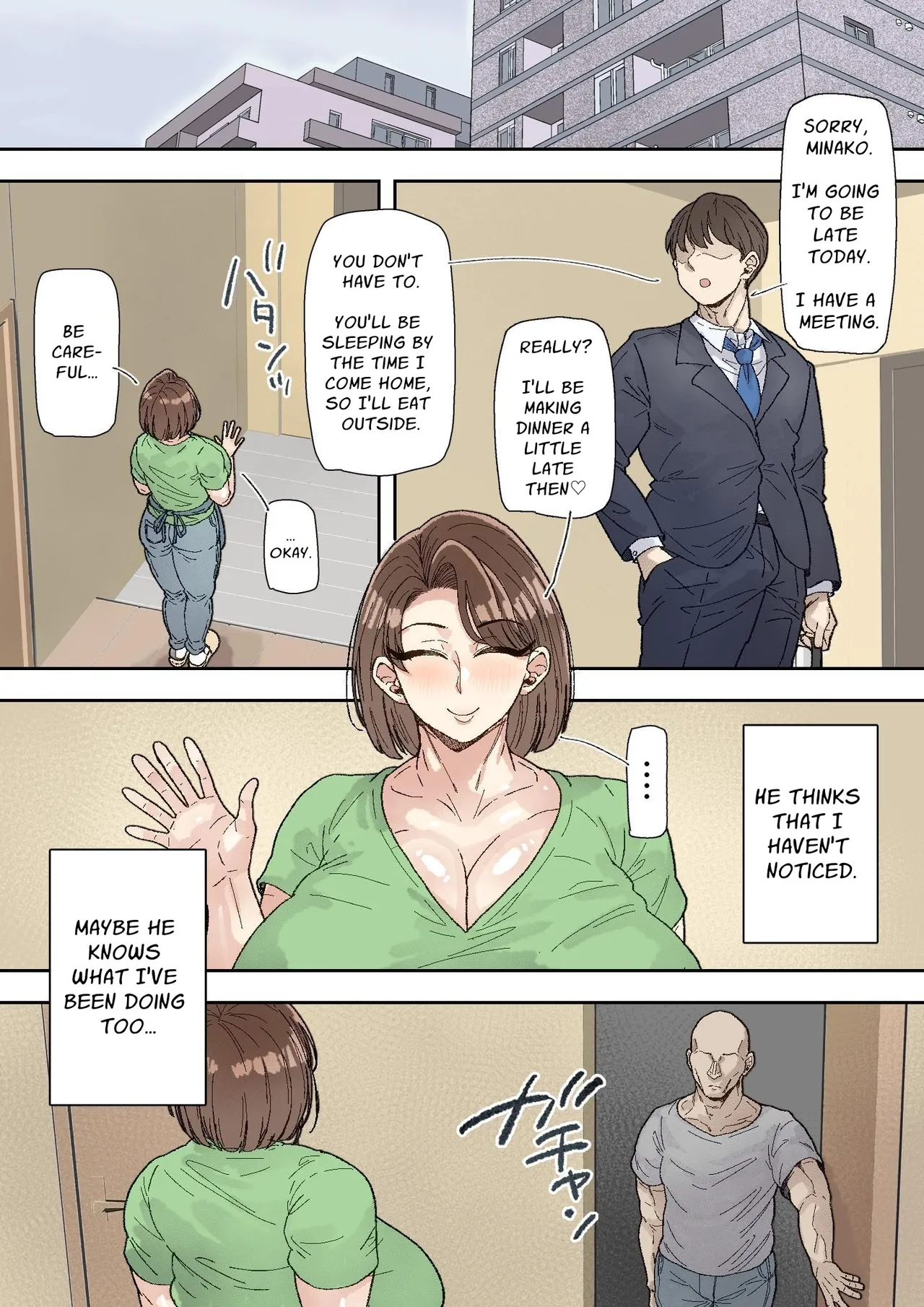 Minako Morikawa (42) Easily Falls to the Big Dick Guy at Work [Marui Square] - Chapter 1 — Page 31