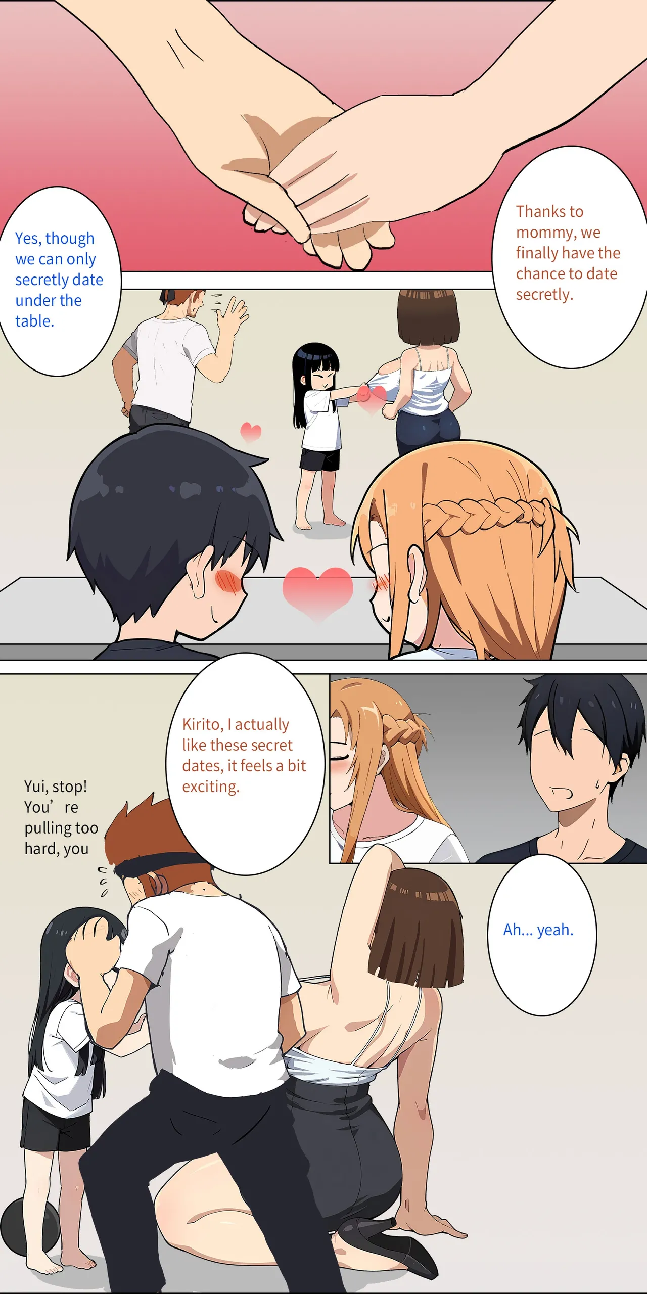Asuna Family NTR (Sword Art Online) [Zhi Yitiaomiao) - Chapter 1 — Page 58