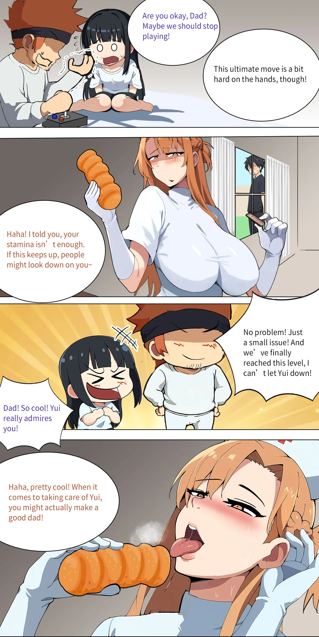 Asuna Family NTR (Sword Art Online) [Zhi Yitiaomiao) - Chapter 1 — Page 94