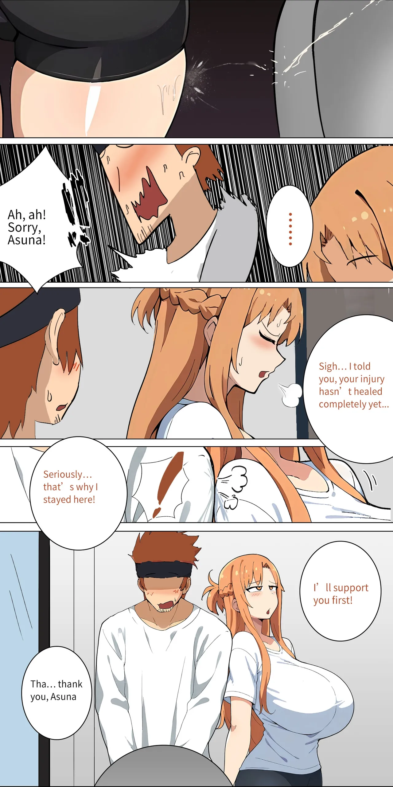 Asuna Family NTR (Sword Art Online) [Zhi Yitiaomiao) - Chapter 1 — Page 125