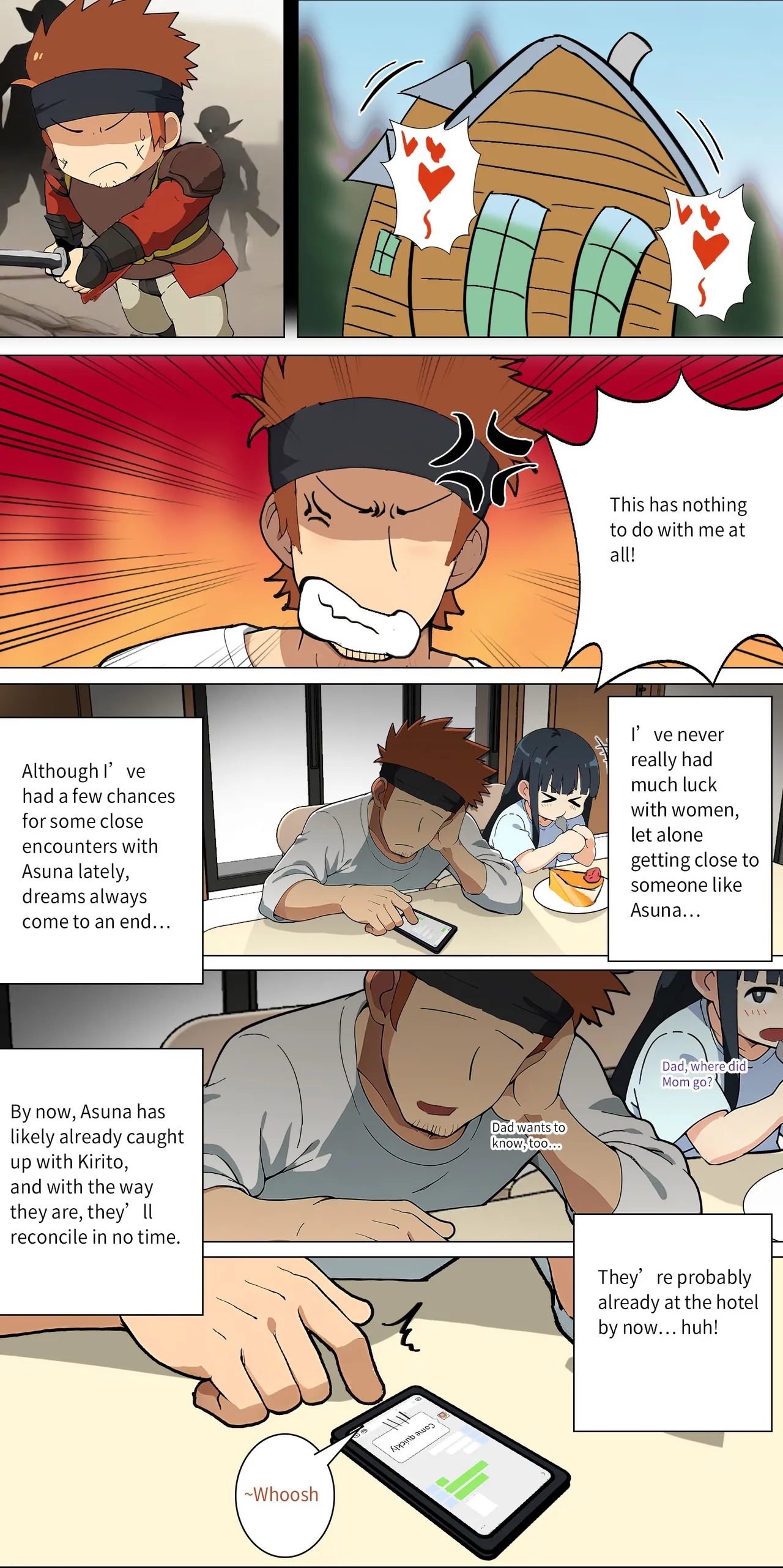 Asuna Family NTR (Sword Art Online) [Zhi Yitiaomiao) - Chapter 1 — Page 141