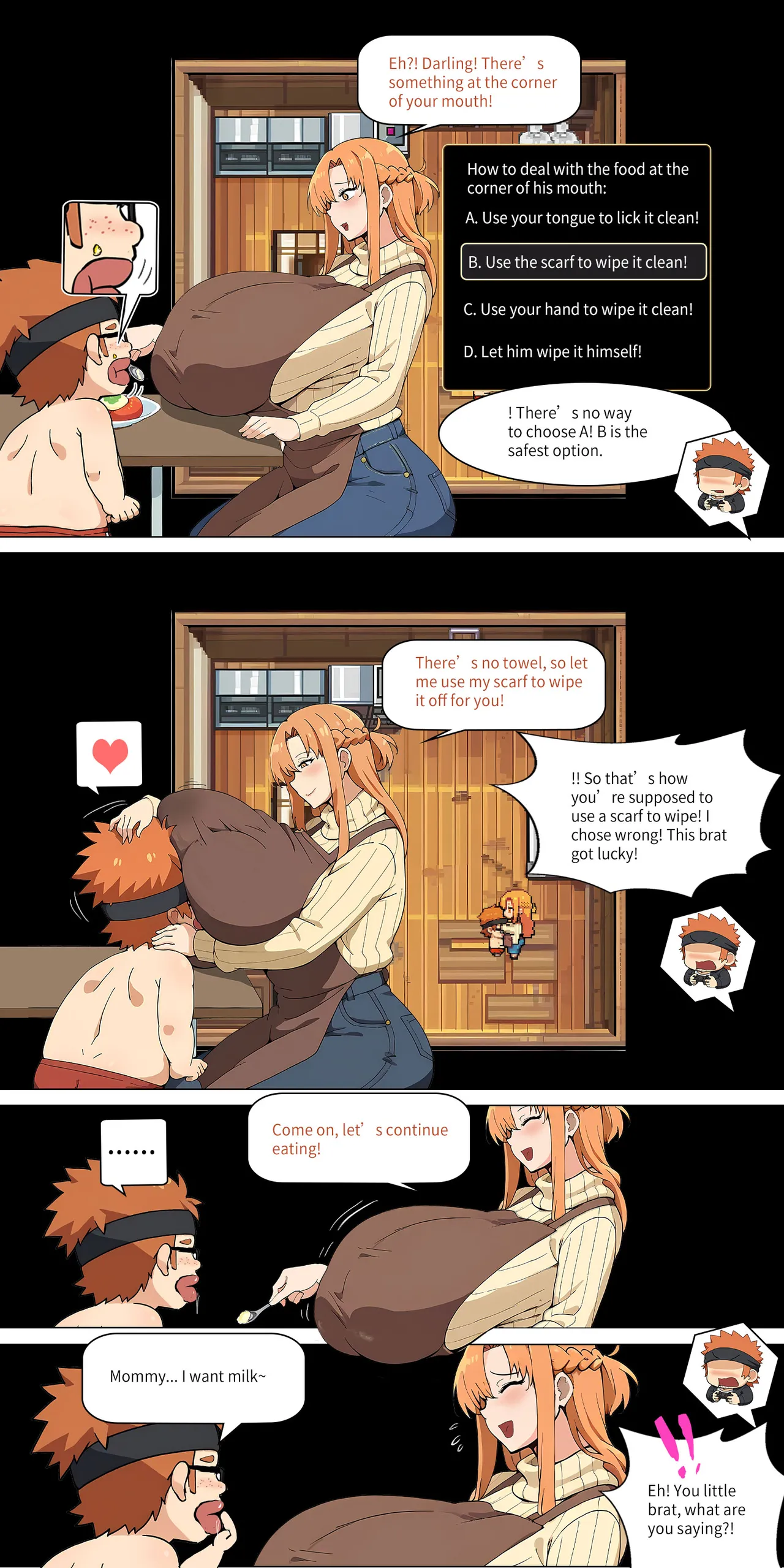 Asuna Family NTR (Sword Art Online) [Zhi Yitiaomiao) - Chapter 1 — Page 196