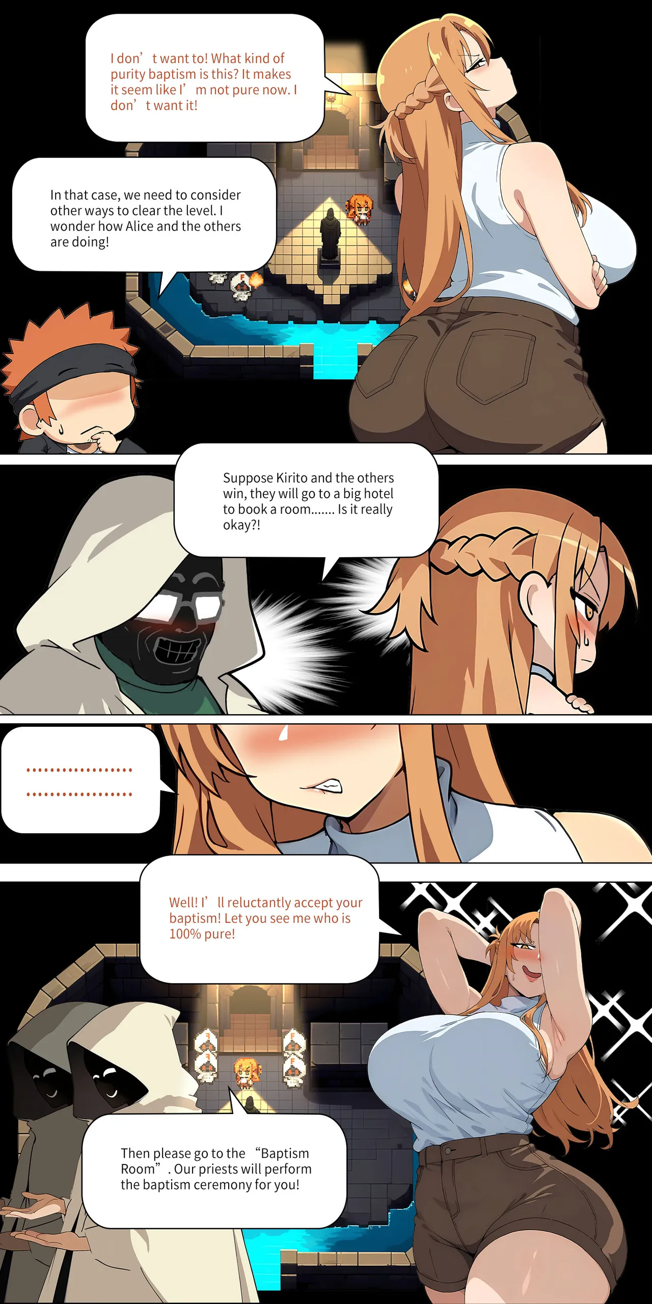 Asuna Family NTR (Sword Art Online) [Zhi Yitiaomiao) - Chapter 1 — Page 272