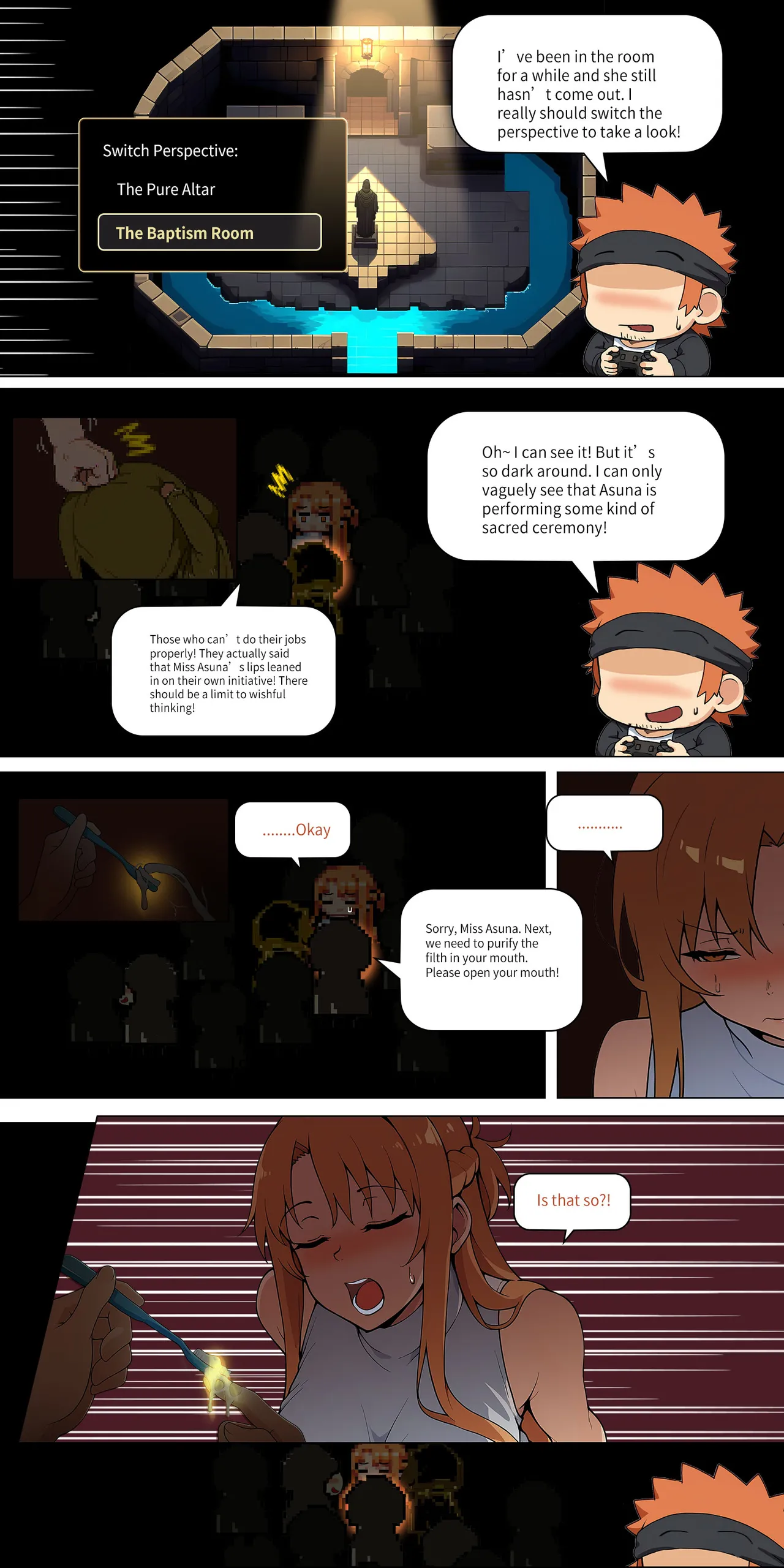 Asuna Family NTR (Sword Art Online) [Zhi Yitiaomiao) - Chapter 1 — Page 281