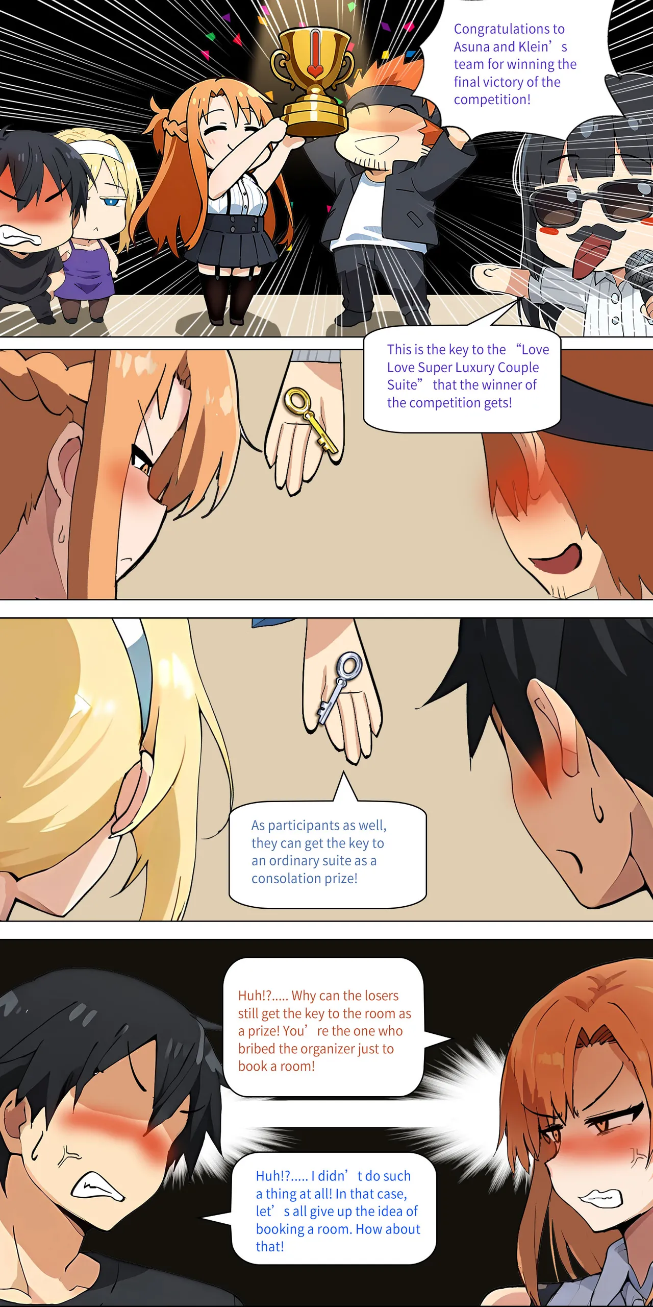 Asuna Family NTR (Sword Art Online) [Zhi Yitiaomiao) - Chapter 1 — Page 296