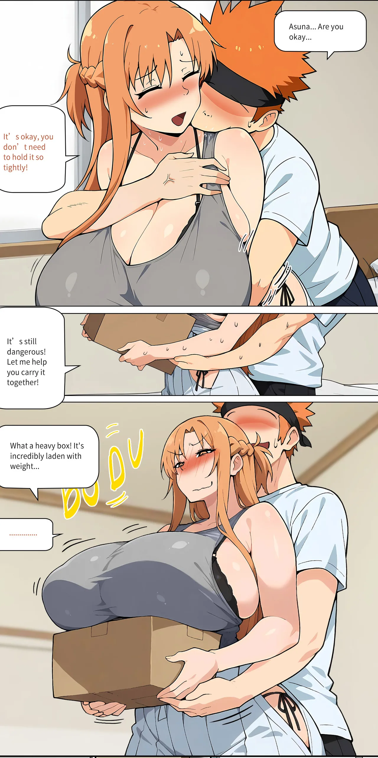 Asuna Family NTR (Sword Art Online) [Zhi Yitiaomiao) - Chapter 1 — Page 376