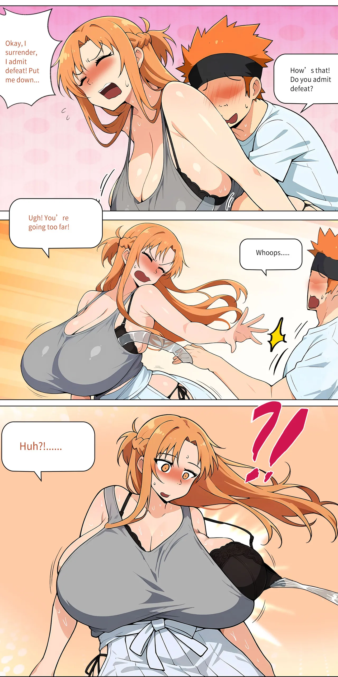 Asuna Family NTR (Sword Art Online) [Zhi Yitiaomiao) - Chapter 1 — Page 380