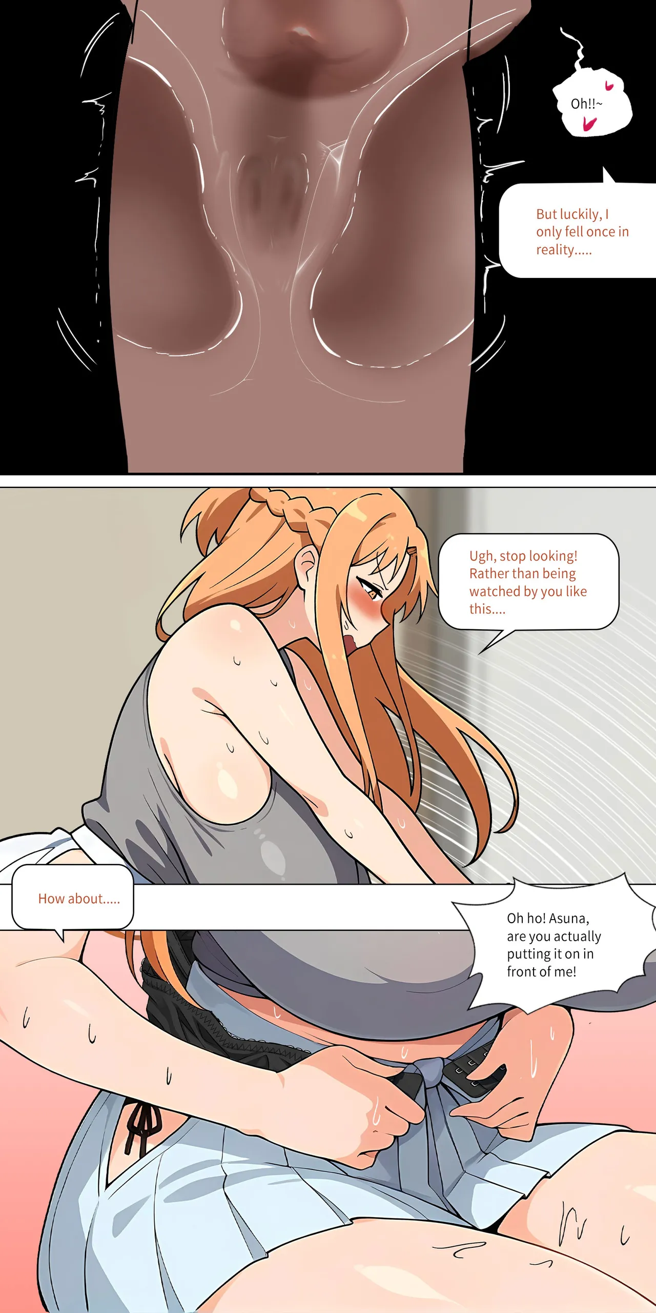 Asuna Family NTR (Sword Art Online) [Zhi Yitiaomiao) - Chapter 1 — Page 387