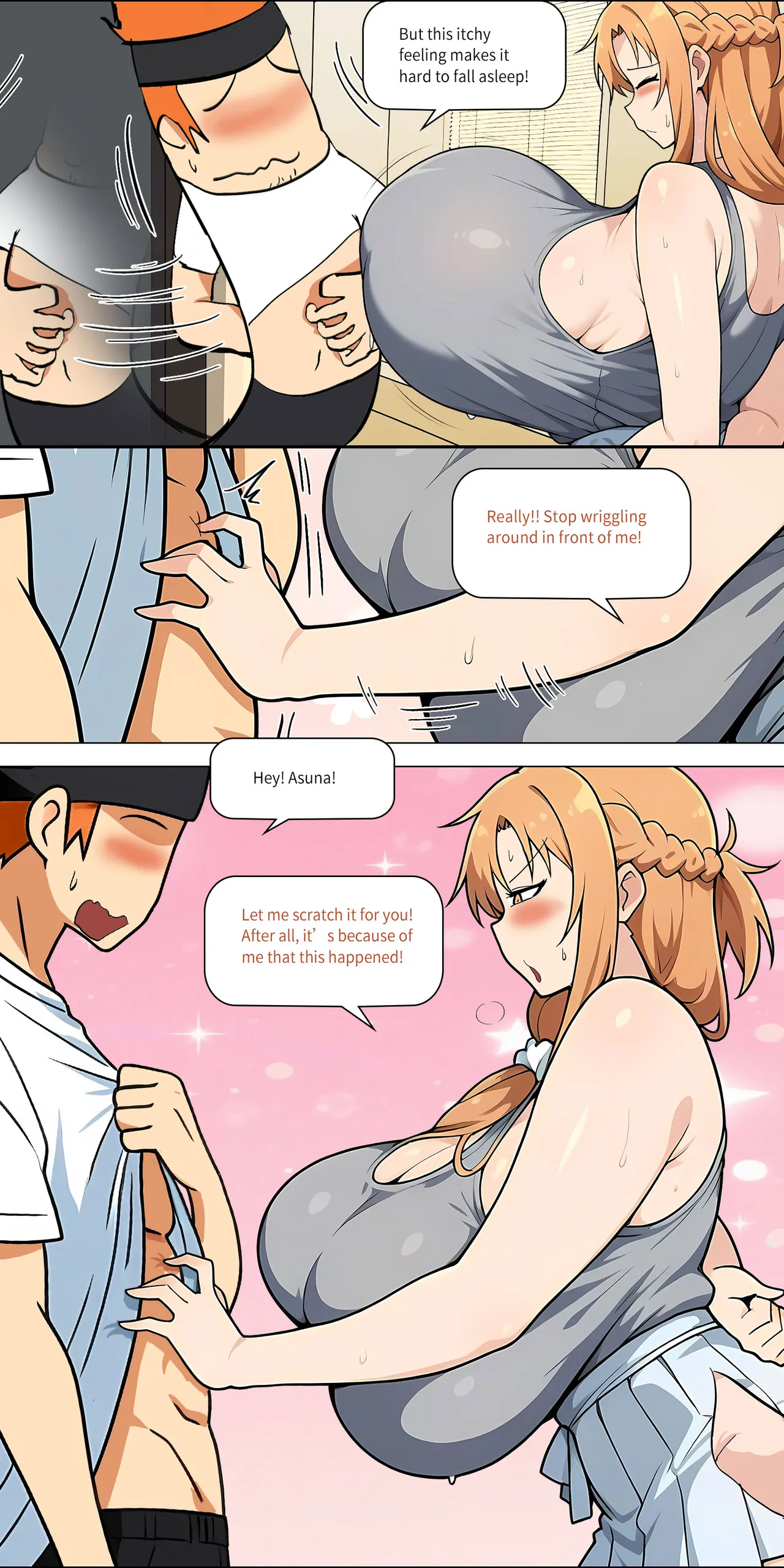 Asuna Family NTR (Sword Art Online) [Zhi Yitiaomiao) - Chapter 1 — Page 408